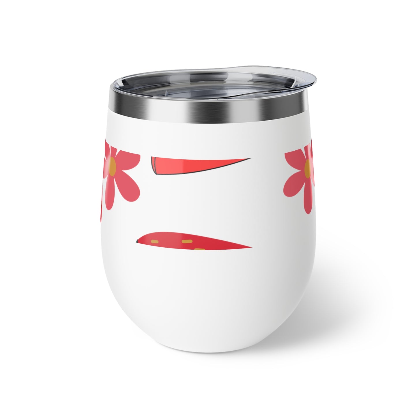 Cute Floral Insulated Cup - Perfect for Summer Picnics, Coffee Lovers, Gifts for Her, Beach Days, Outdoor Adventures