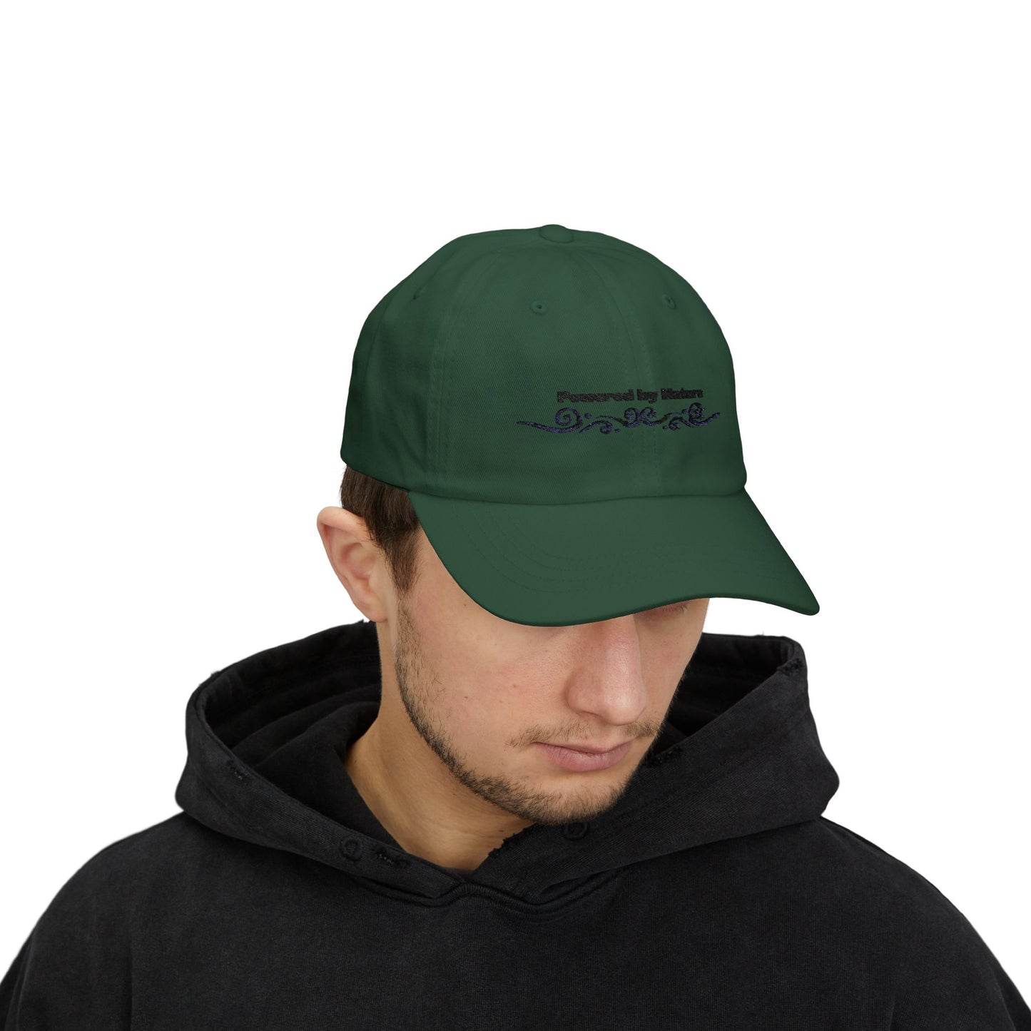 Classic Dad Cap - Powered by Nature | Casual Style Hat, Father's Day Gift, Outdoor Cap, Trendy Headwear, Summer Accessory