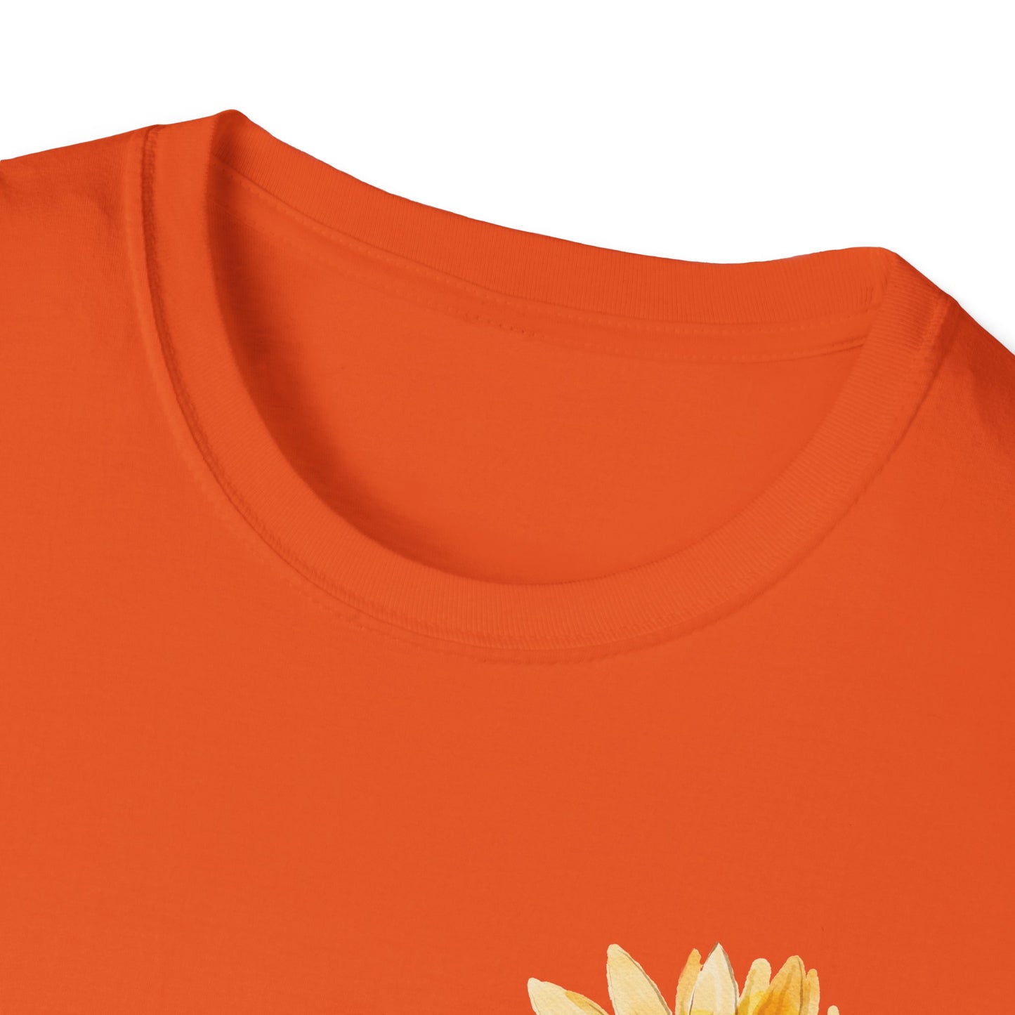 Sunflower Bloom Unisex T-Shirt | Positive Vibes Apparel | Gift for Flower Lovers | Spring Style | Botanical Tee, Inspirational Shirt