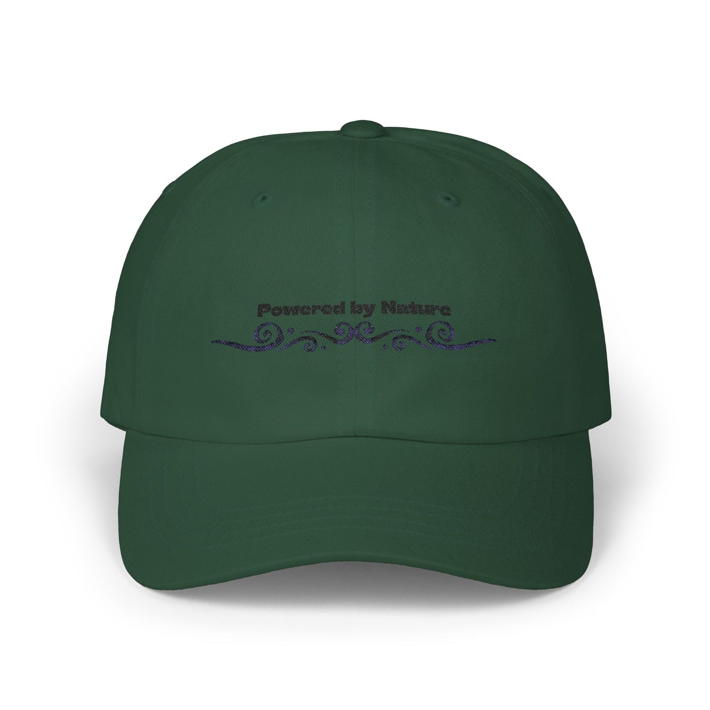 Classic Dad Cap - Powered by Nature | Casual Style Hat, Father's Day Gift, Outdoor Cap, Trendy Headwear, Summer Accessory