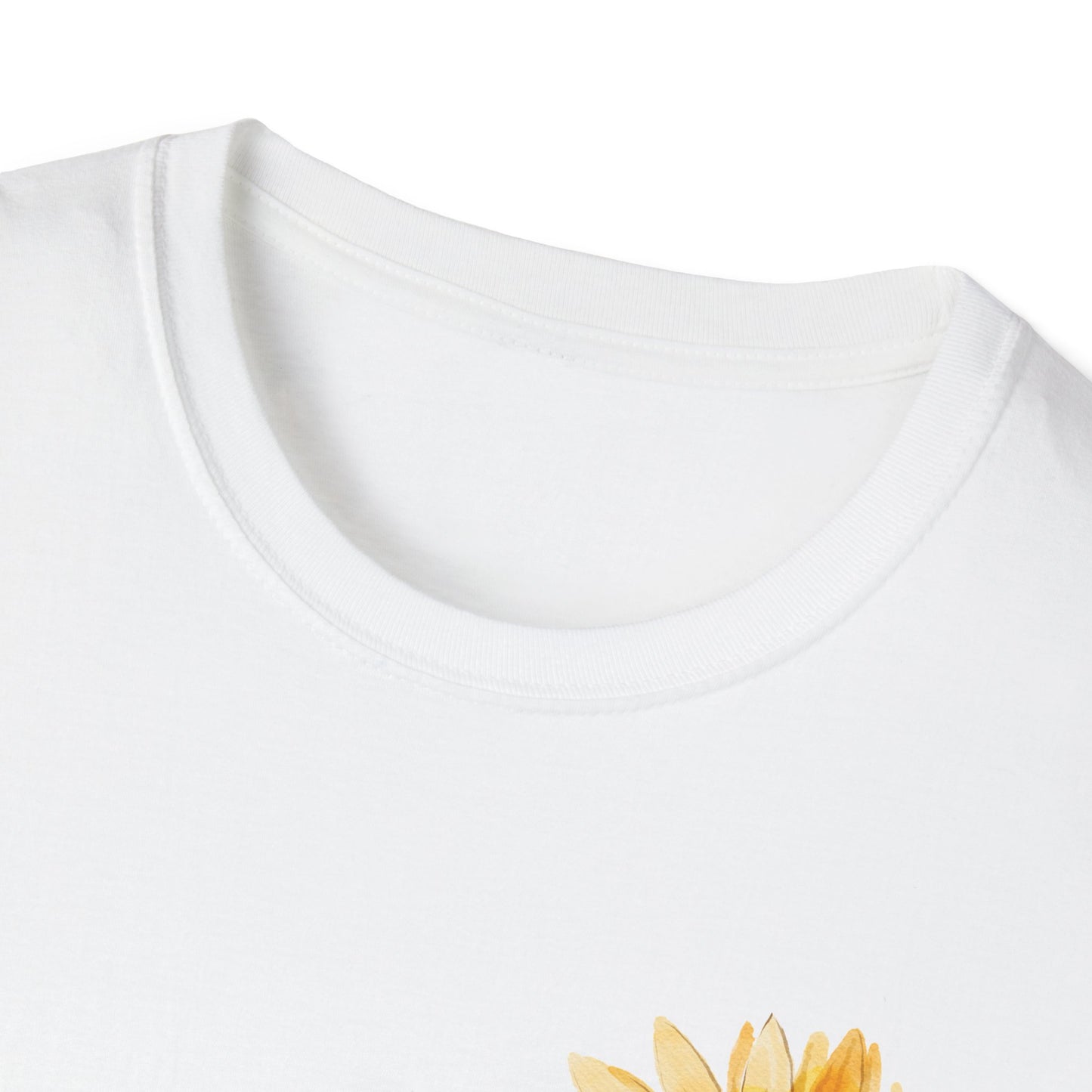 Sunflower Bloom Unisex T-Shirt | Positive Vibes Apparel | Gift for Flower Lovers | Spring Style | Botanical Tee, Inspirational Shirt