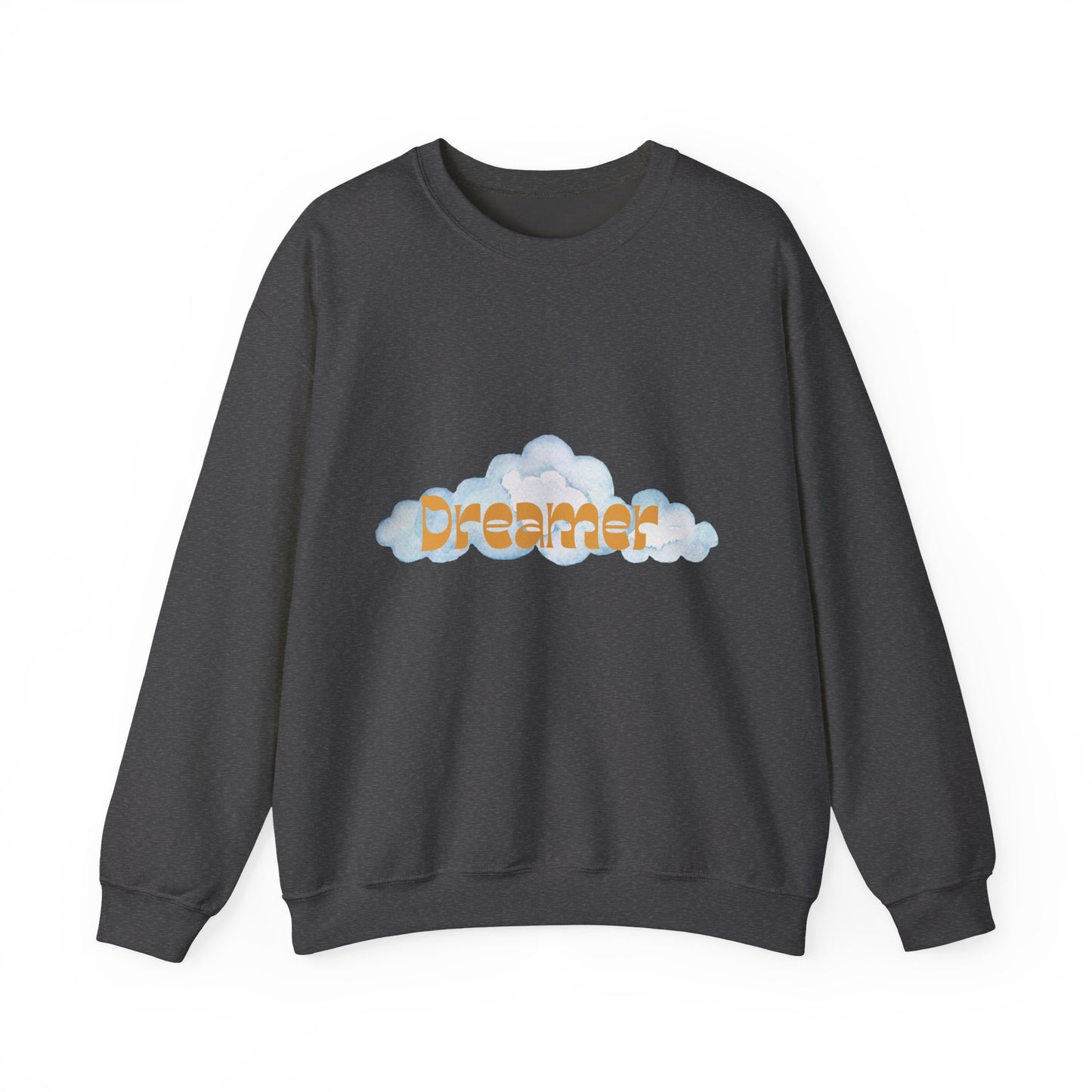 Dreamer Crewneck Sweatshirt | Cozy Relaxation | Gift for Dreamers | Fall/Winter Style | Inspirational Fashion