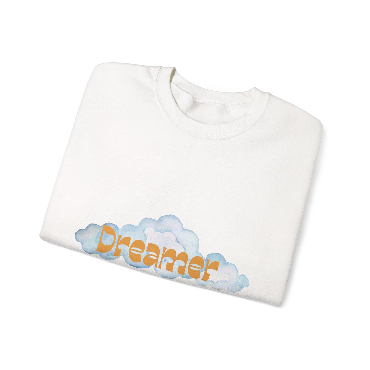 Dreamer Crewneck Sweatshirt | Cozy Relaxation | Gift for Dreamers | Fall/Winter Style | Inspirational Fashion