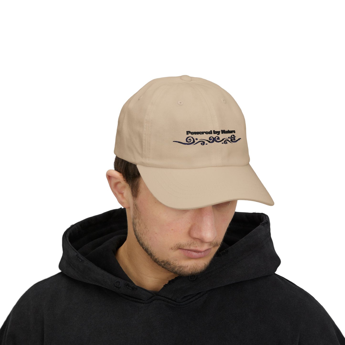 Classic Dad Cap - Powered by Nature | Casual Style Hat, Father's Day Gift, Outdoor Cap, Trendy Headwear, Summer Accessory