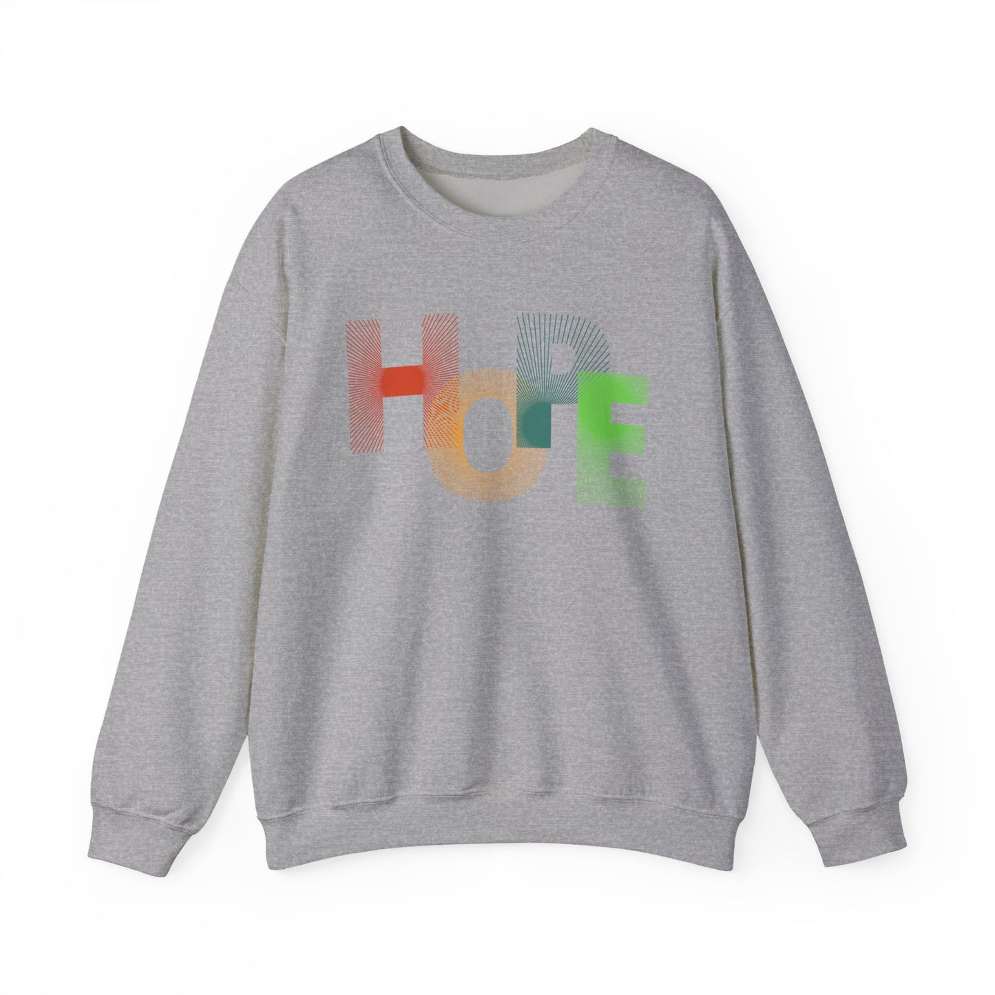 Unisex Hope Sweatshirt, Cozy Crewneck, Gift for Her/Him, Inspirational Apparel, Perfect for Spring