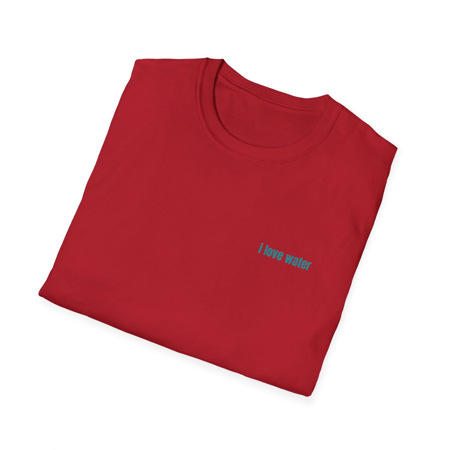 Water Wave Unisex Softstyle T-Shirt | Eco-Friendly, Casual Wear, Gift for Water Lovers, Summer Style, Nature Tees