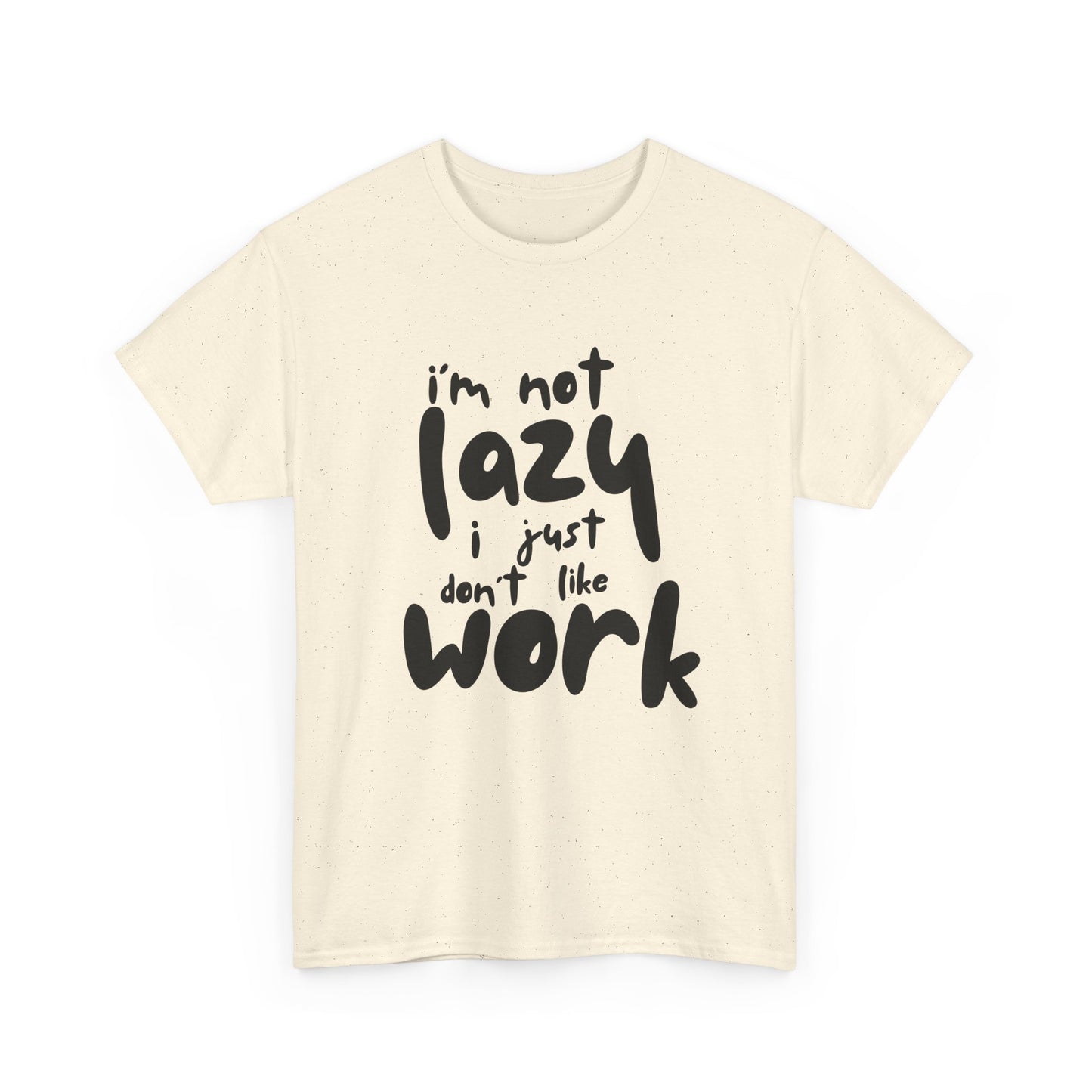 Lazy Humor Unisex Cotton Tee – Perfect for Casual Wear, Gifts, Lazy Days, and Everyday Laughs, Fun Quotes T-shirt, Relaxed Style Tee