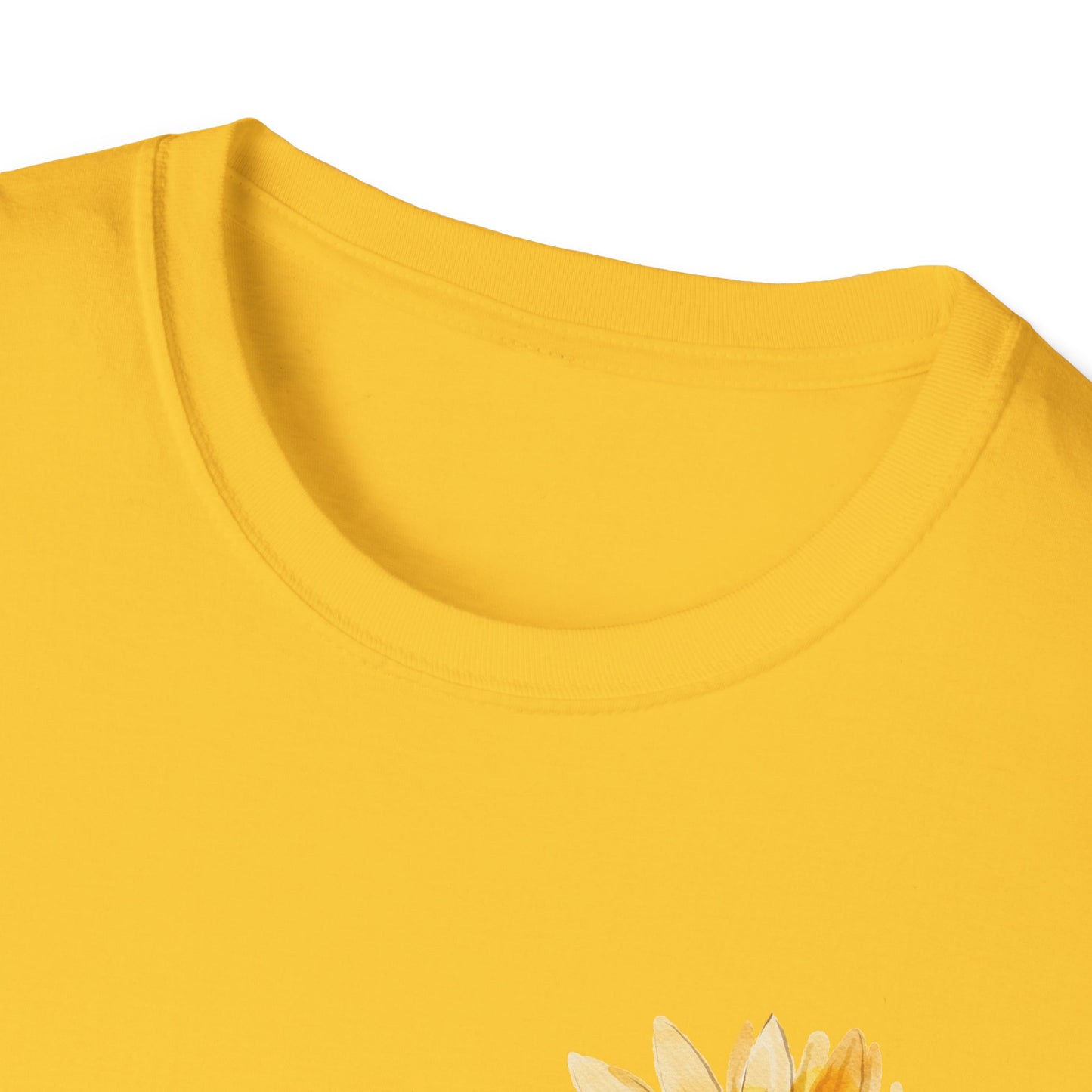 Sunflower Bloom Unisex T-Shirt | Positive Vibes Apparel | Gift for Flower Lovers | Spring Style | Botanical Tee, Inspirational Shirt