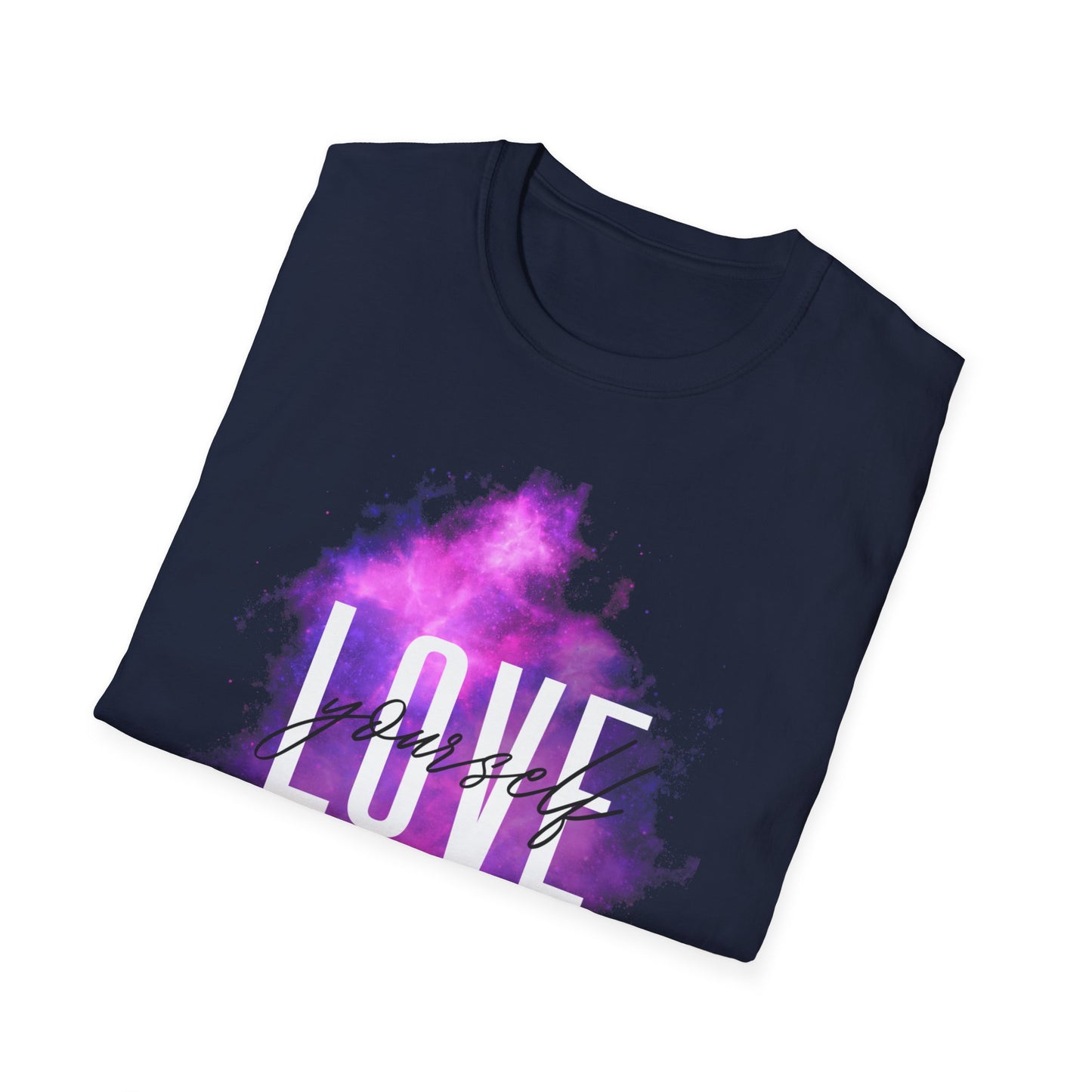 Love Yourself Unisex Softstyle T-Shirt | Inspirational Shirt, Self-Love Tee, Casual Wear, Gift for Friends, Motivational Top