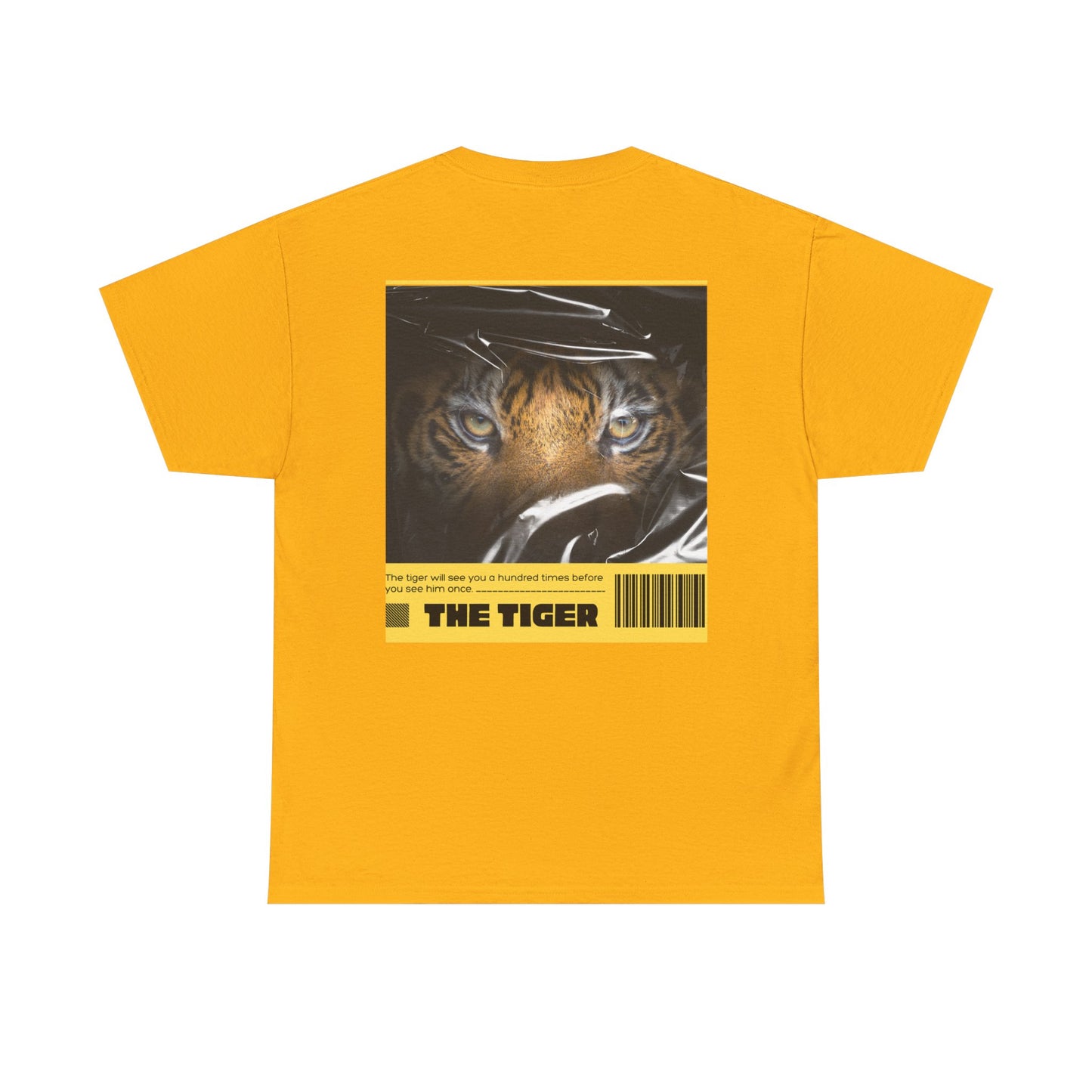 Fierce Tiger Graphic Tee, Unisex Cotton T-Shirt, Animal Lover Shirt, Wildlife Tee, Nature Enthusiast Gift