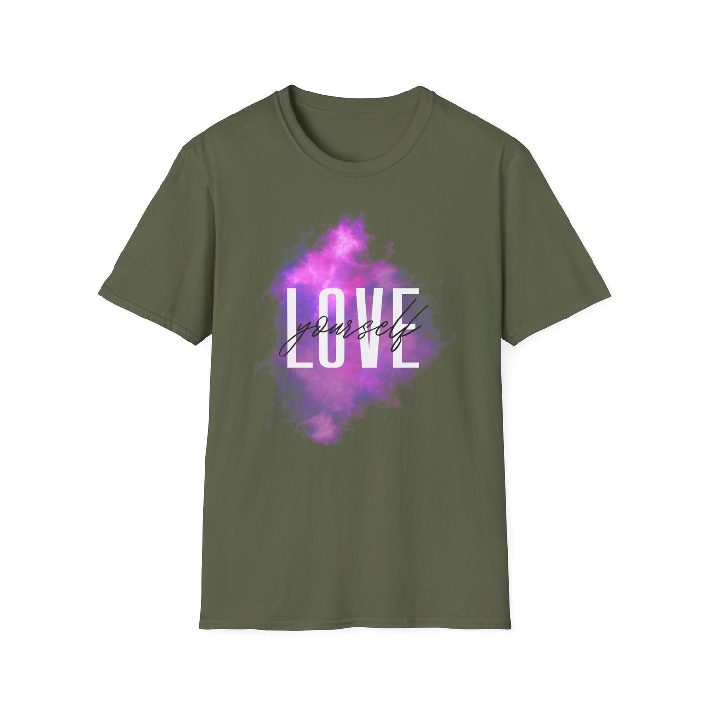 Love Yourself Unisex Softstyle T-Shirt | Inspirational Shirt, Self-Love Tee, Casual Wear, Gift for Friends, Motivational Top