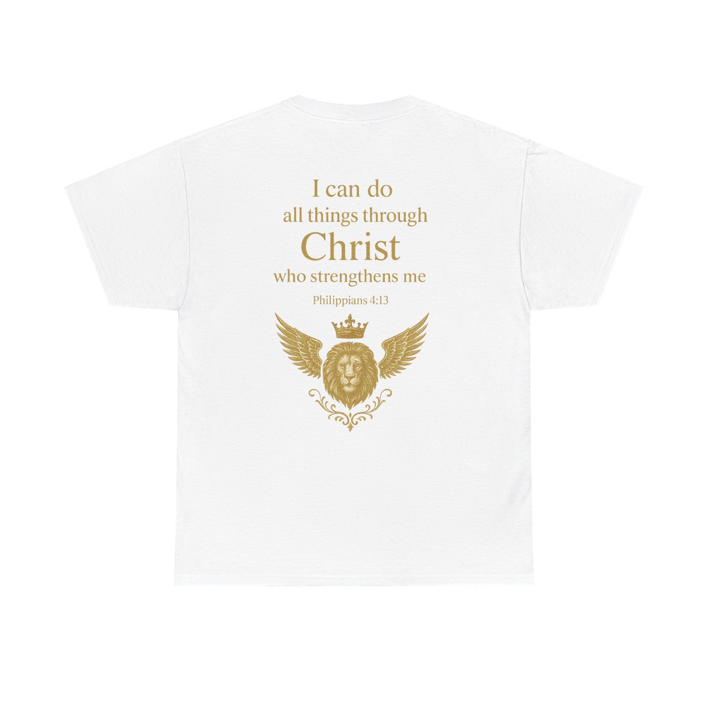 Inspirational Unisex T-Shirt - Spiritual Strength, Faith Apparel, Bible Verse Tee, Motivational Gift, Christian Wear