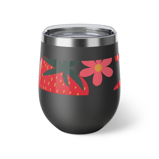 Cute Floral Insulated Cup - Perfect for Summer Picnics, Coffee Lovers, Gifts for Her, Beach Days, Outdoor Adventures