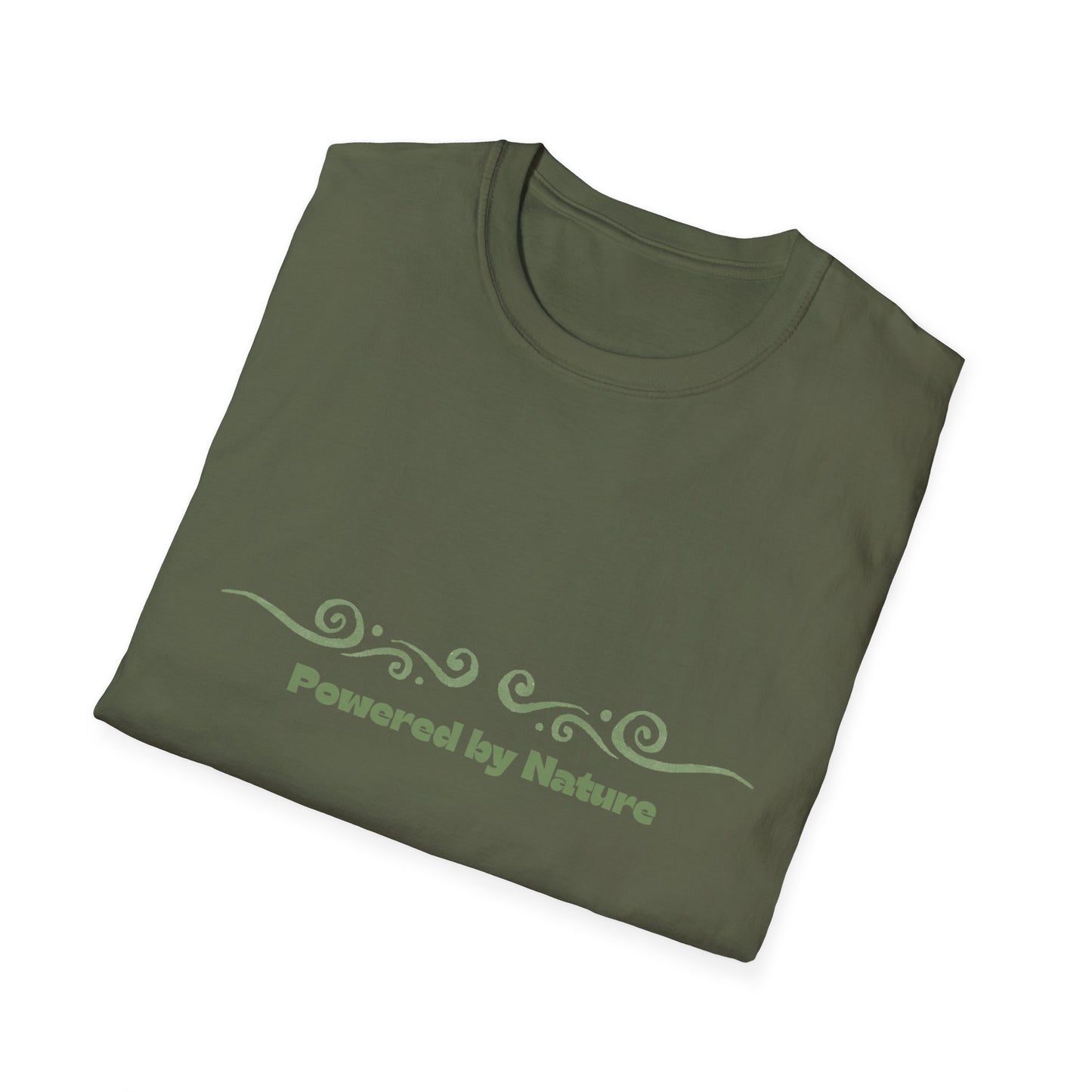 Nature-Inspired Unisex T-Shirt - "Powered by Nature" - Eco-friendly, Casual Wear, Gift for Nature Lovers, Earth Day Apparel, [...]