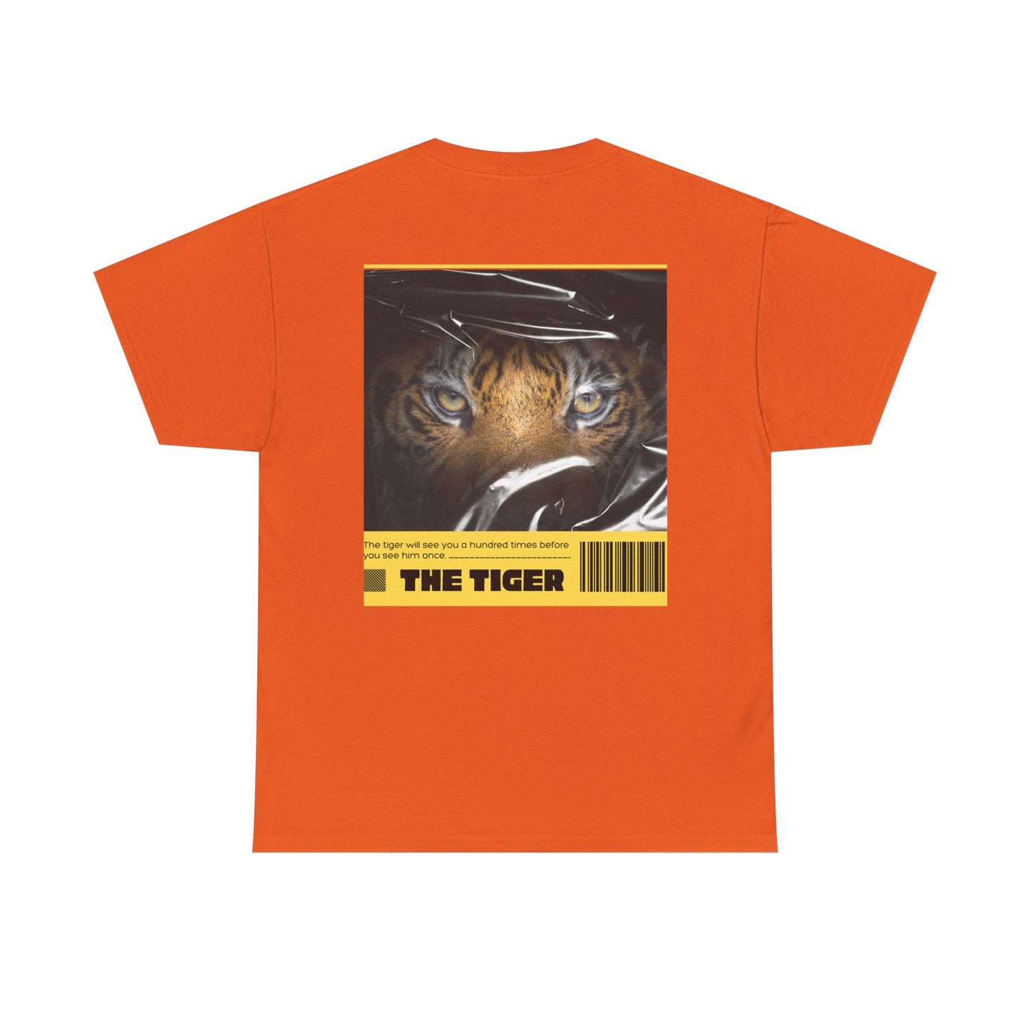 Fierce Tiger Graphic Tee, Unisex Cotton T-Shirt, Animal Lover Shirt, Wildlife Tee, Nature Enthusiast Gift