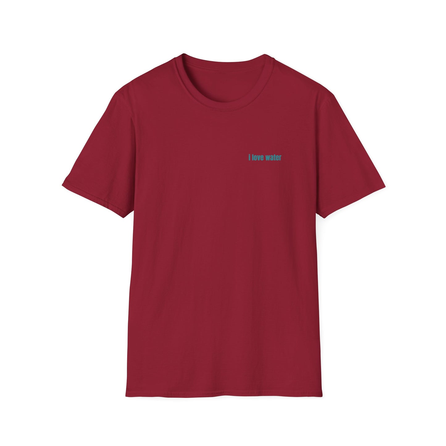 Water Wave Unisex Softstyle T-Shirt | Eco-Friendly, Casual Wear, Gift for Water Lovers, Summer Style, Nature Tees