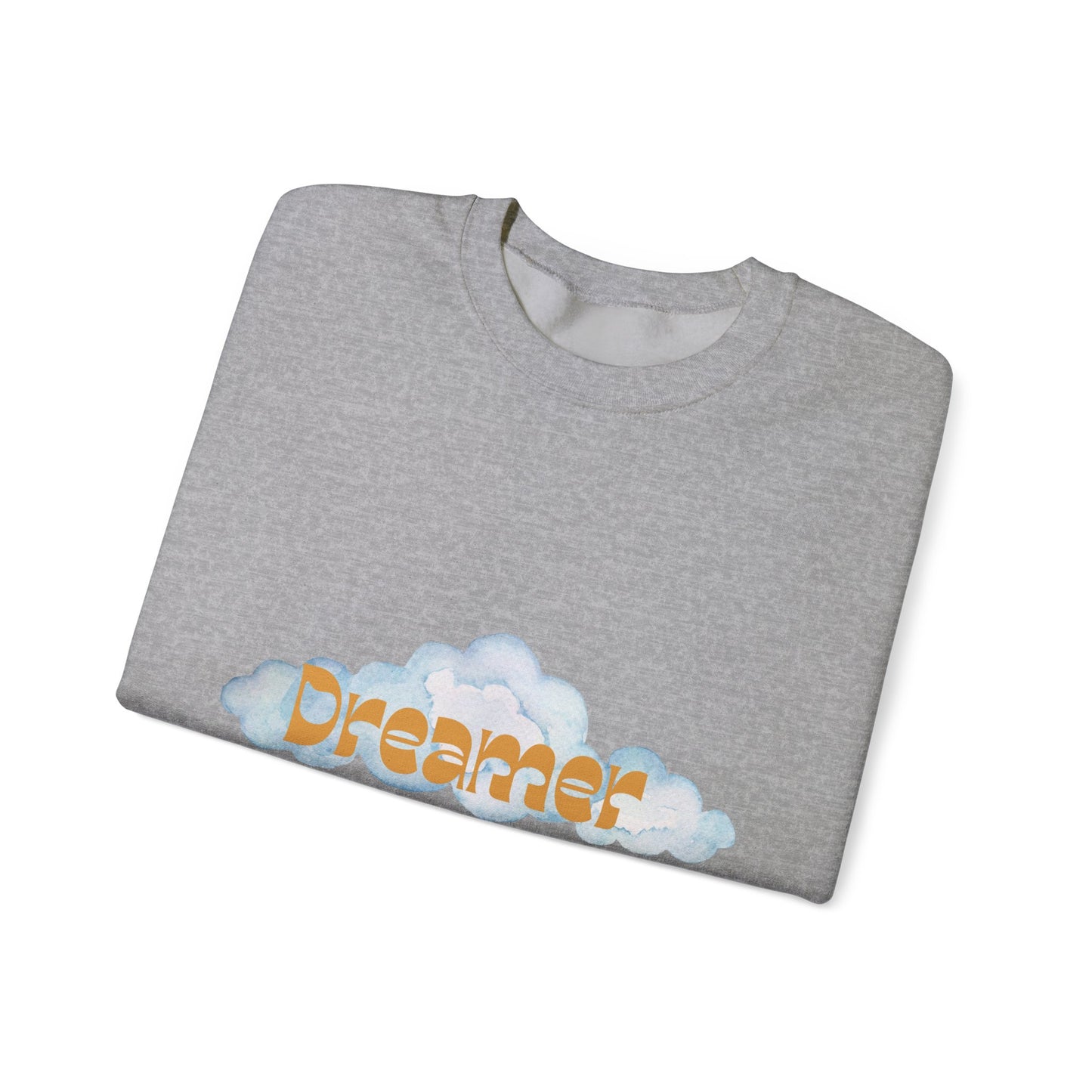 Dreamer Crewneck Sweatshirt | Cozy Relaxation | Gift for Dreamers | Fall/Winter Style | Inspirational Fashion