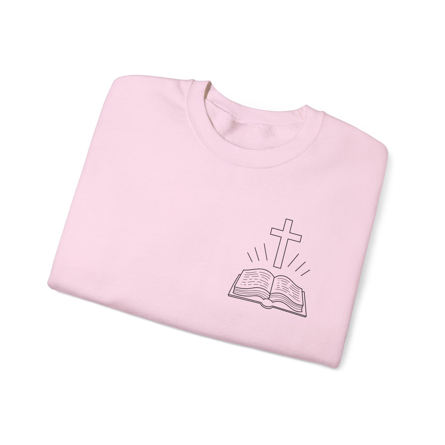 Faith-Inspired Unisex Crewneck Sweatshirt, Inspirational Sweatshirt, Religious Gift, Christian Apparel, Scripture Quote Sweatshirt, [...]