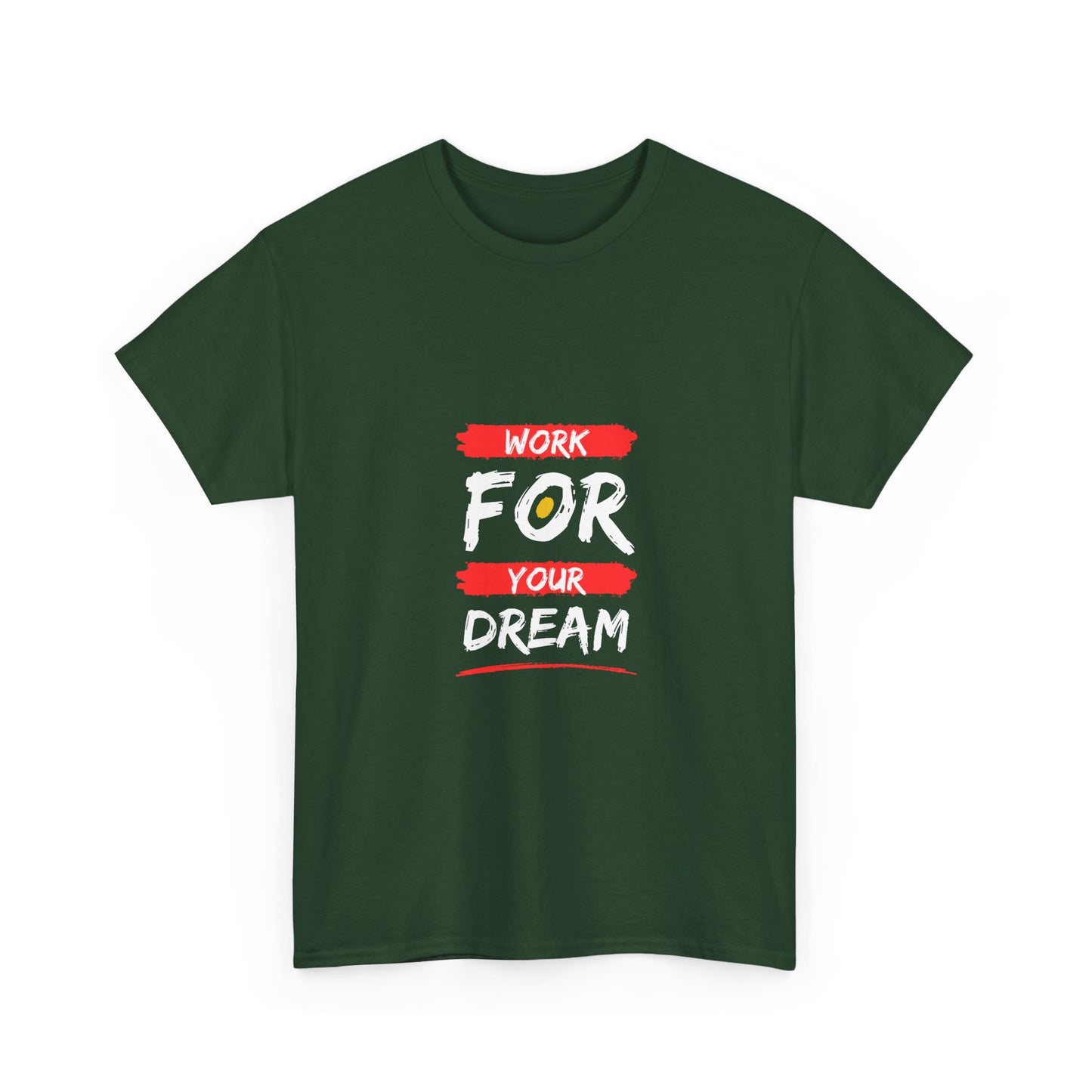 Motivational Tee - Work for Your Dream, Inspirational Shirt, Gift for Dreamers, Unisex Cotton Tee, Life Goals Apparel, Positive Vibes [...]