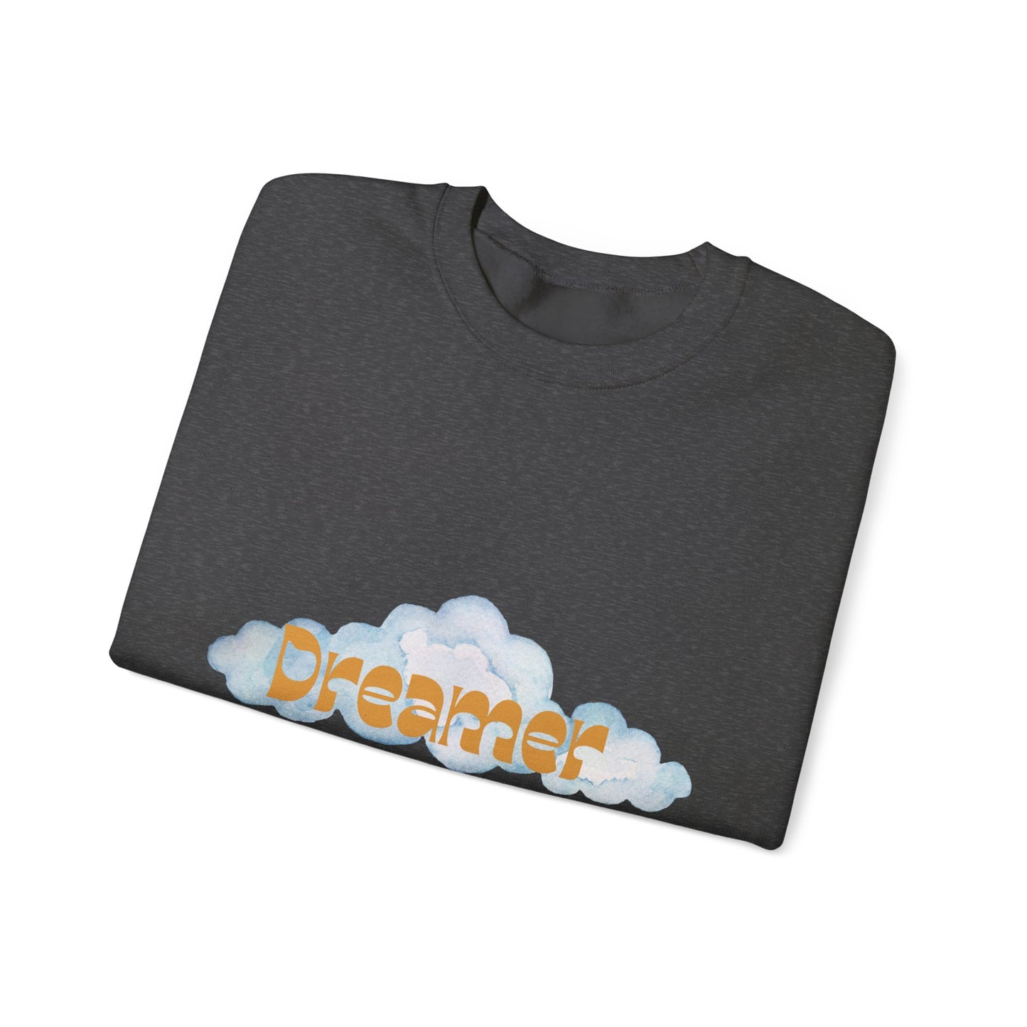 Dreamer Crewneck Sweatshirt | Cozy Relaxation | Gift for Dreamers | Fall/Winter Style | Inspirational Fashion