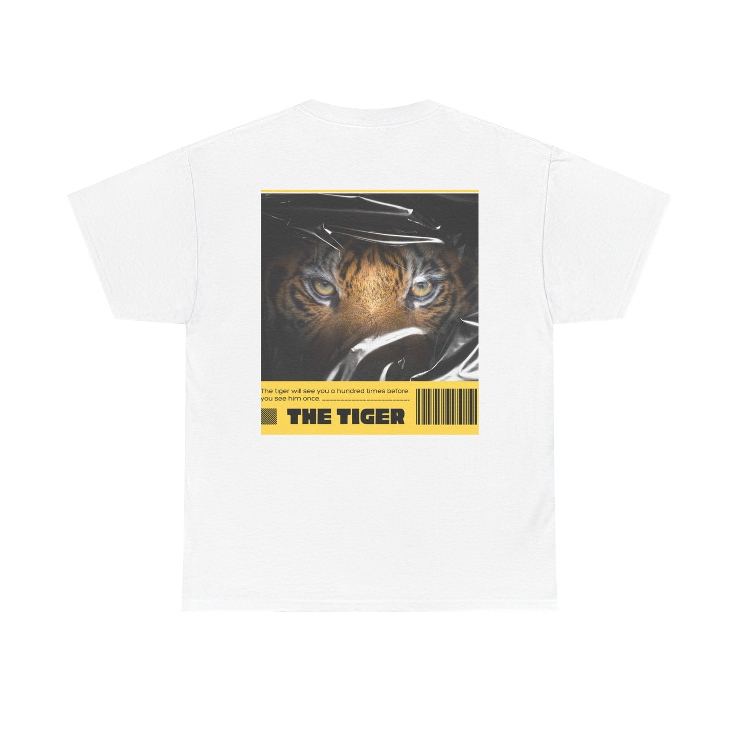 Fierce Tiger Graphic Tee, Unisex Cotton T-Shirt, Animal Lover Shirt, Wildlife Tee, Nature Enthusiast Gift