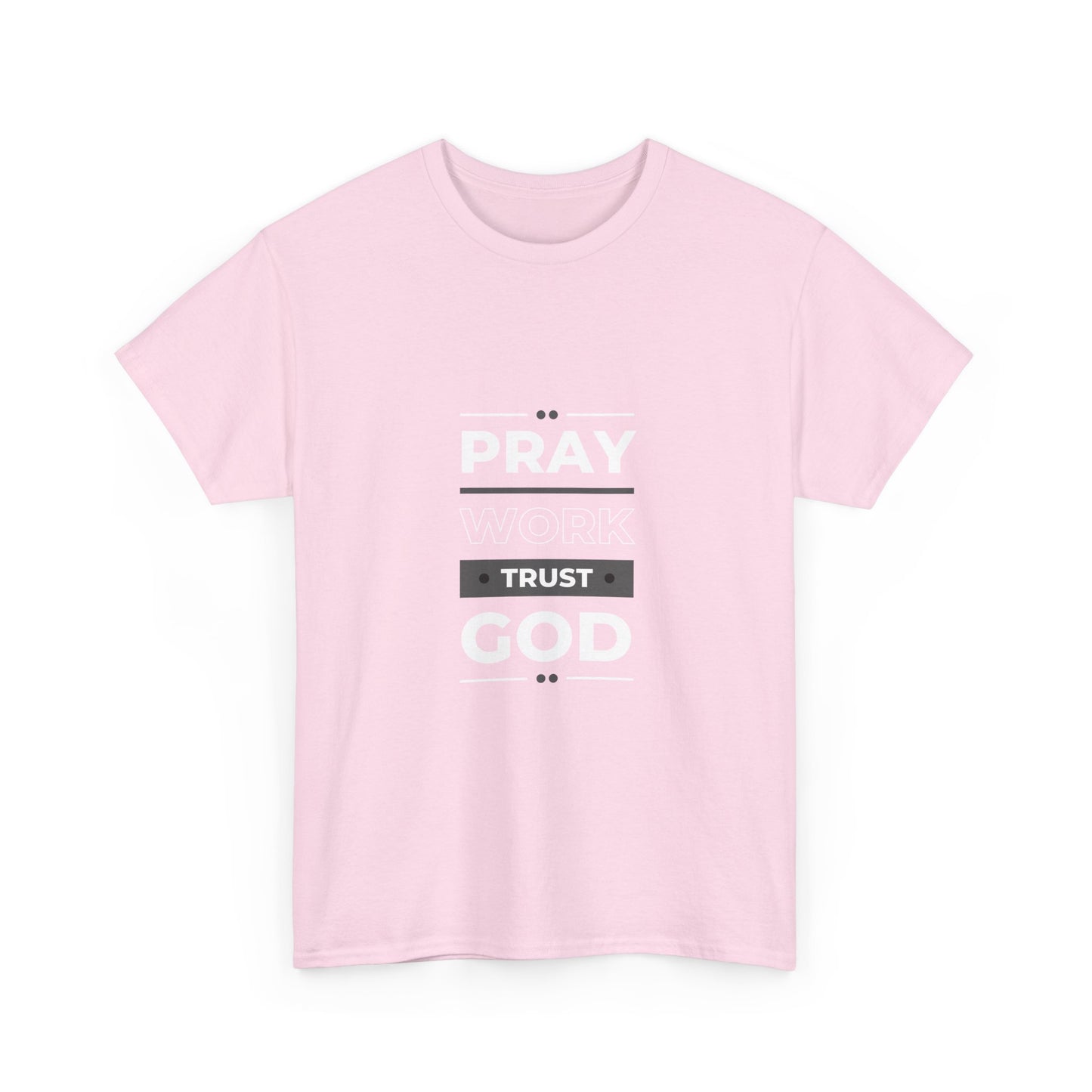 Inspirational Unisex Heavy Cotton Tee - Perfect for Faith, Motivation, Casual Wear, Gifts, Spirituality