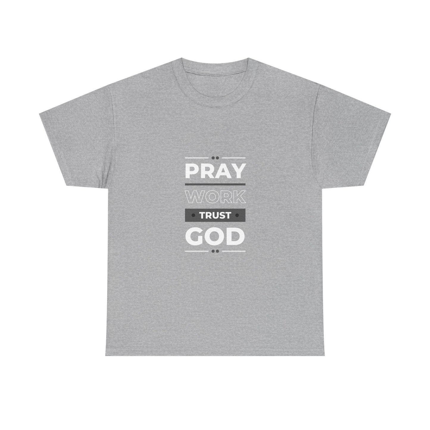 Inspirational Unisex Heavy Cotton Tee - Perfect for Faith, Motivation, Casual Wear, Gifts, Spirituality