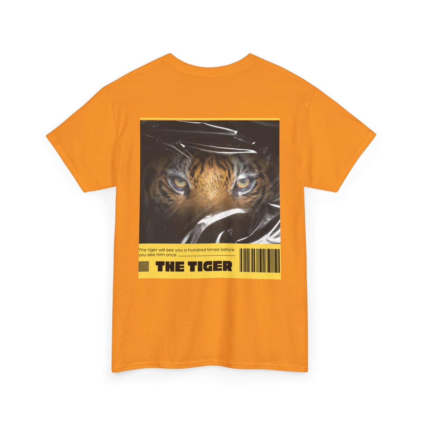 Fierce Tiger Graphic Tee, Unisex Cotton T-Shirt, Animal Lover Shirt, Wildlife Tee, Nature Enthusiast Gift