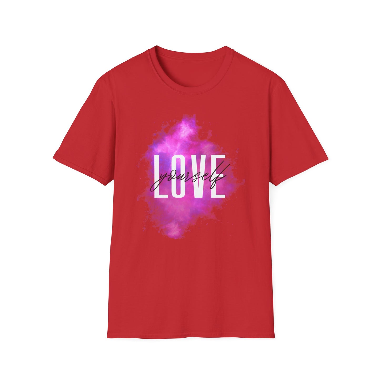 Love Yourself Unisex Softstyle T-Shirt | Inspirational Shirt, Self-Love Tee, Casual Wear, Gift for Friends, Motivational Top