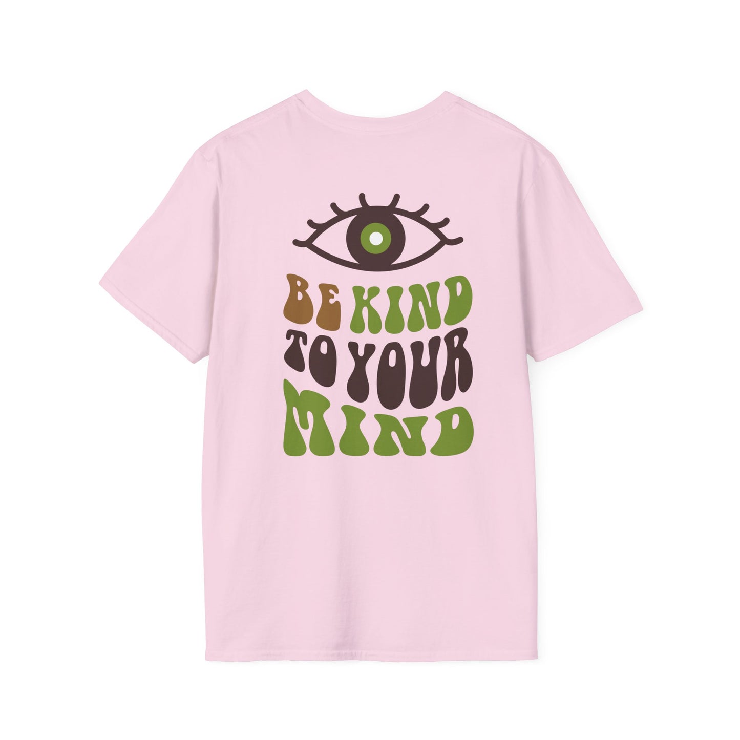 Eye-Opening Kindness T-Shirt | Unisex Graphic Tee, Mindfulness Shirt, Positive Vibes Apparel, Gift for Mental Health Awareness