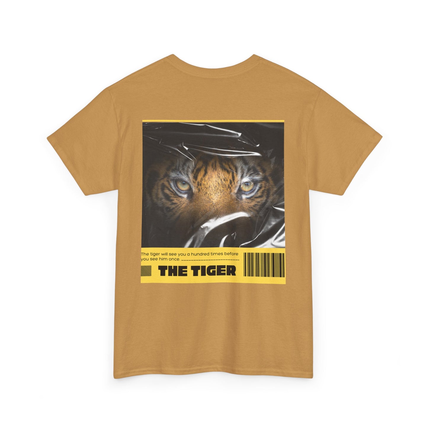 Fierce Tiger Graphic Tee, Unisex Cotton T-Shirt, Animal Lover Shirt, Wildlife Tee, Nature Enthusiast Gift