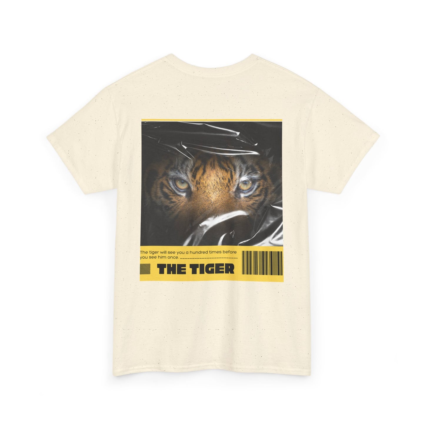 Fierce Tiger Graphic Tee, Unisex Cotton T-Shirt, Animal Lover Shirt, Wildlife Tee, Nature Enthusiast Gift