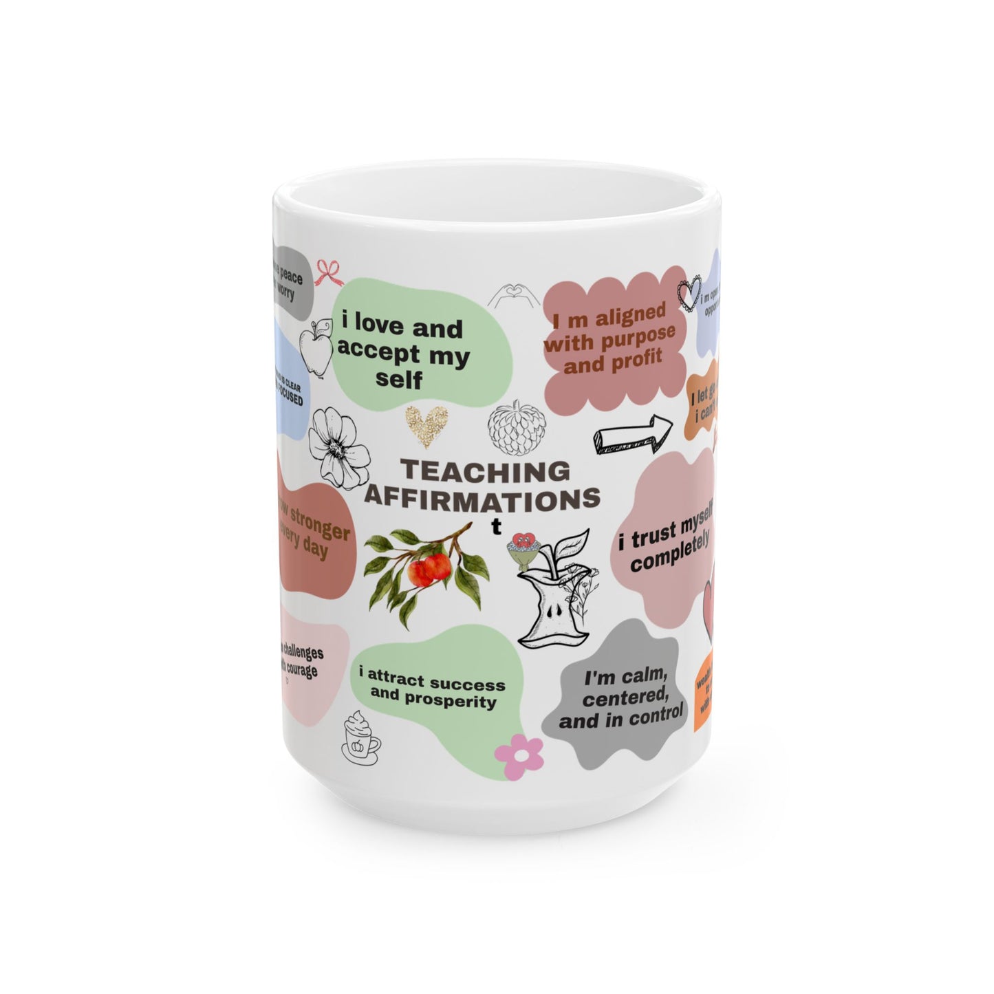 Motivational Affirmation Ceramic Mug, Inspirational Coffee Cup for Teachers, Daily Encouragement Gift, Self-Care and Positivity Mug, [...]