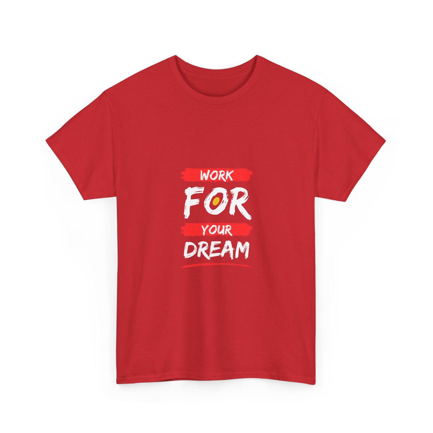 Motivational Tee - Work for Your Dream, Inspirational Shirt, Gift for Dreamers, Unisex Cotton Tee, Life Goals Apparel, Positive Vibes [...]