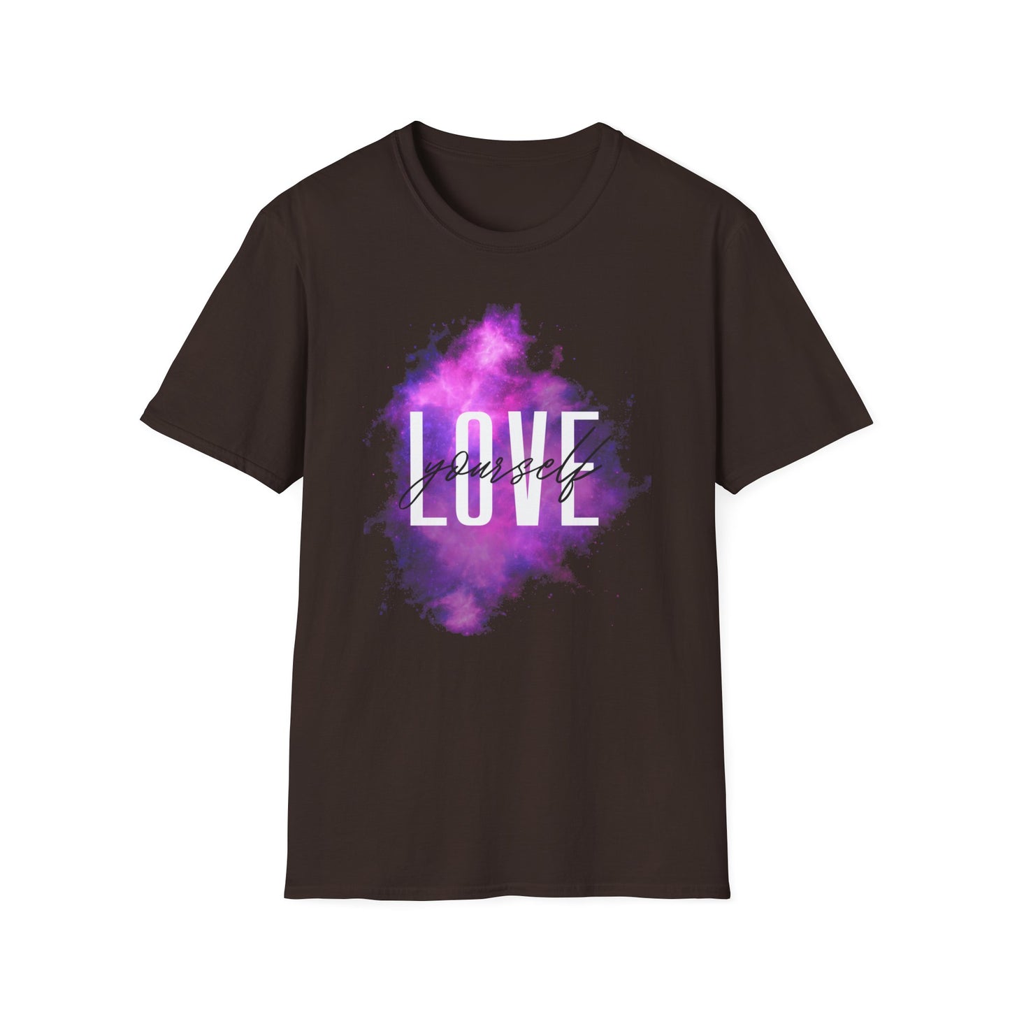 Love Yourself Unisex Softstyle T-Shirt | Inspirational Shirt, Self-Love Tee, Casual Wear, Gift for Friends, Motivational Top