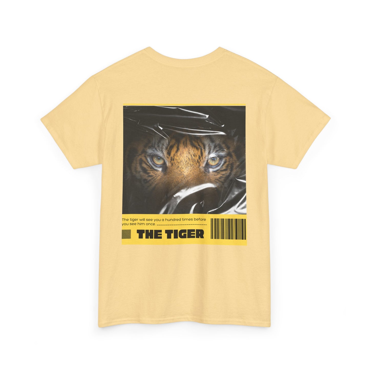 Fierce Tiger Graphic Tee, Unisex Cotton T-Shirt, Animal Lover Shirt, Wildlife Tee, Nature Enthusiast Gift