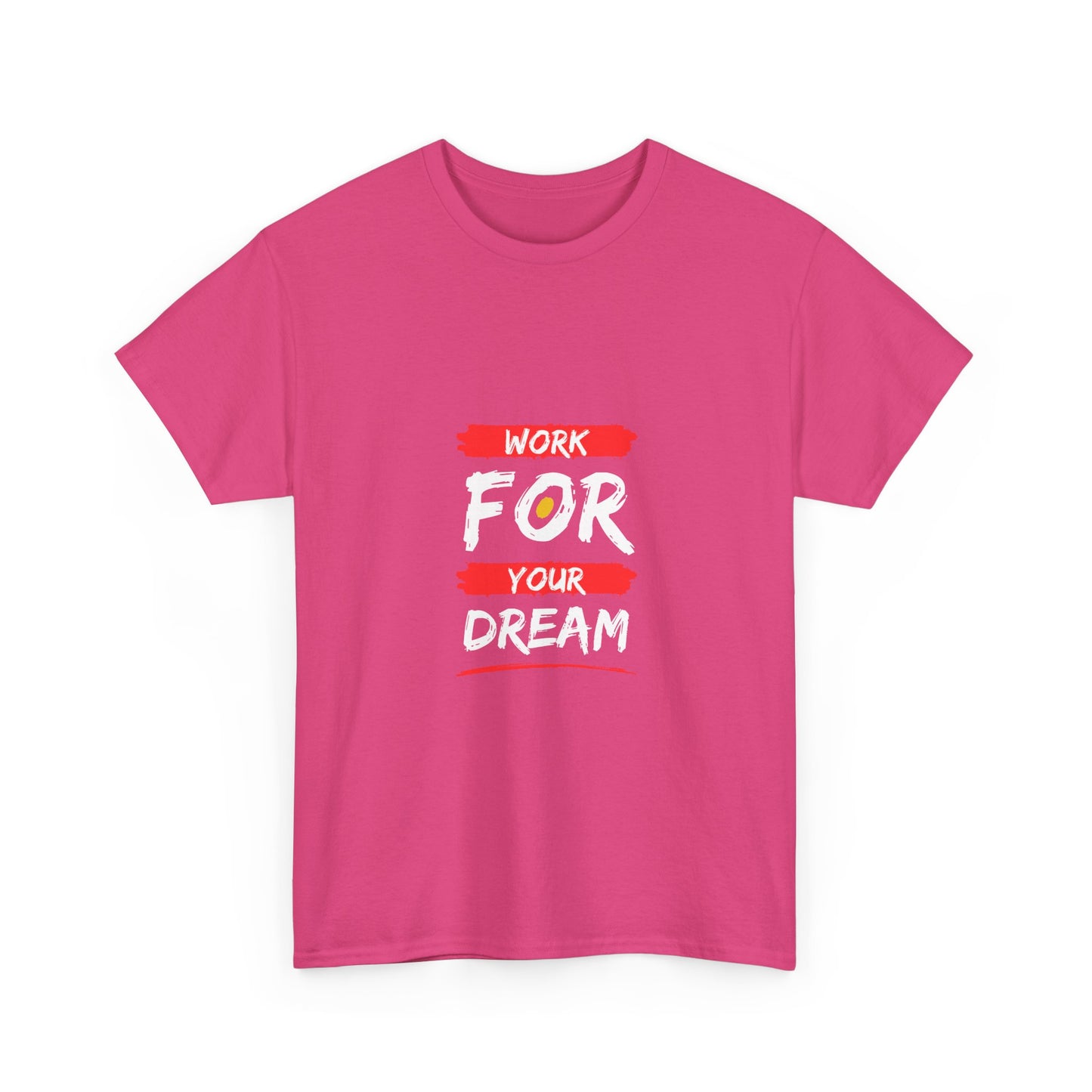 Motivational Tee - Work for Your Dream, Inspirational Shirt, Gift for Dreamers, Unisex Cotton Tee, Life Goals Apparel, Positive Vibes [...]