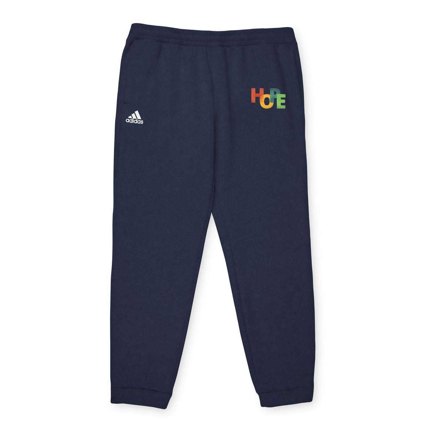 Cozy Unisex Joggers with Colorful 'HOPE' Design | Casual Wear, Athleisure, Gift for Him/Her, Comfortable Lounge Pants, Holiday Apparel