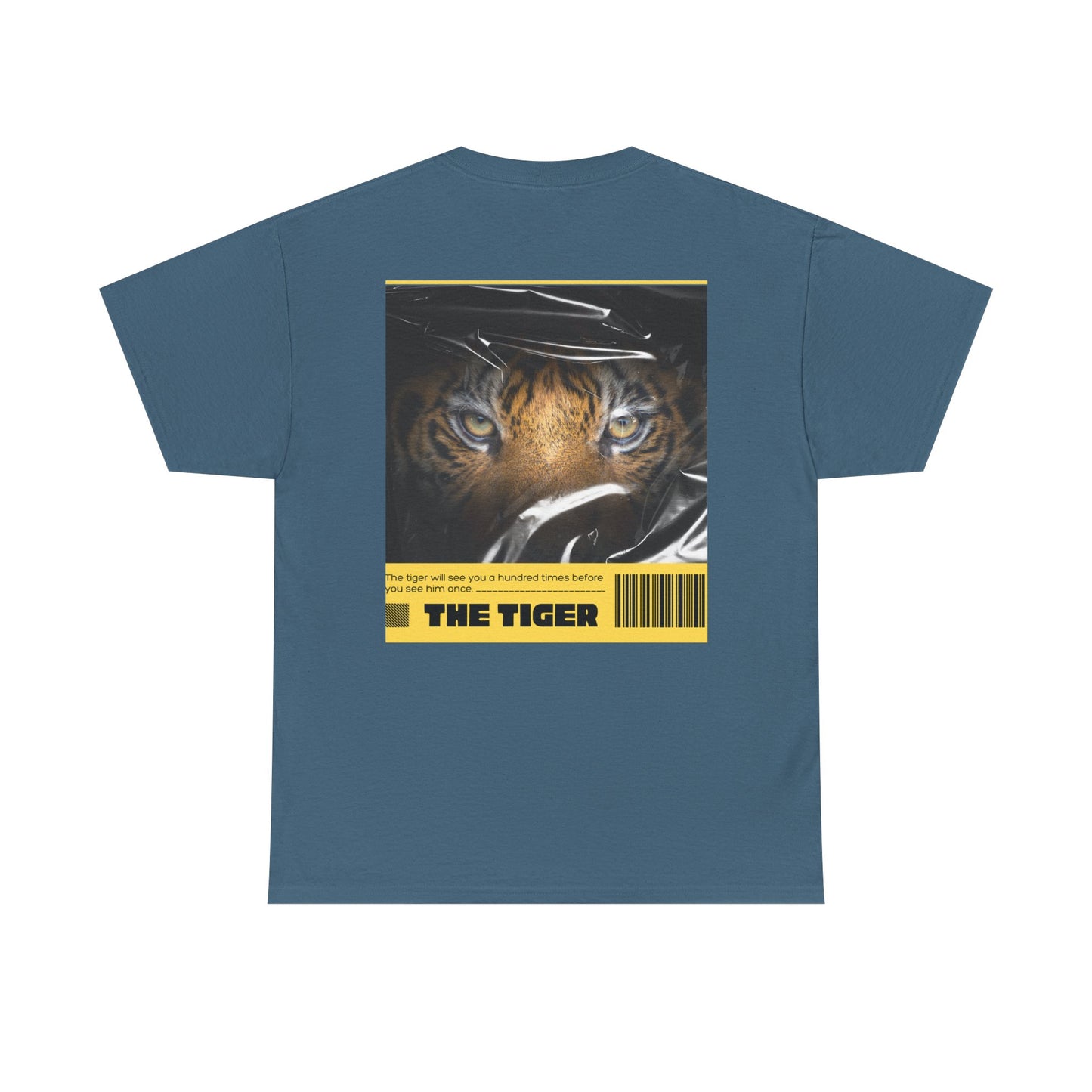 Fierce Tiger Graphic Tee, Unisex Cotton T-Shirt, Animal Lover Shirt, Wildlife Tee, Nature Enthusiast Gift