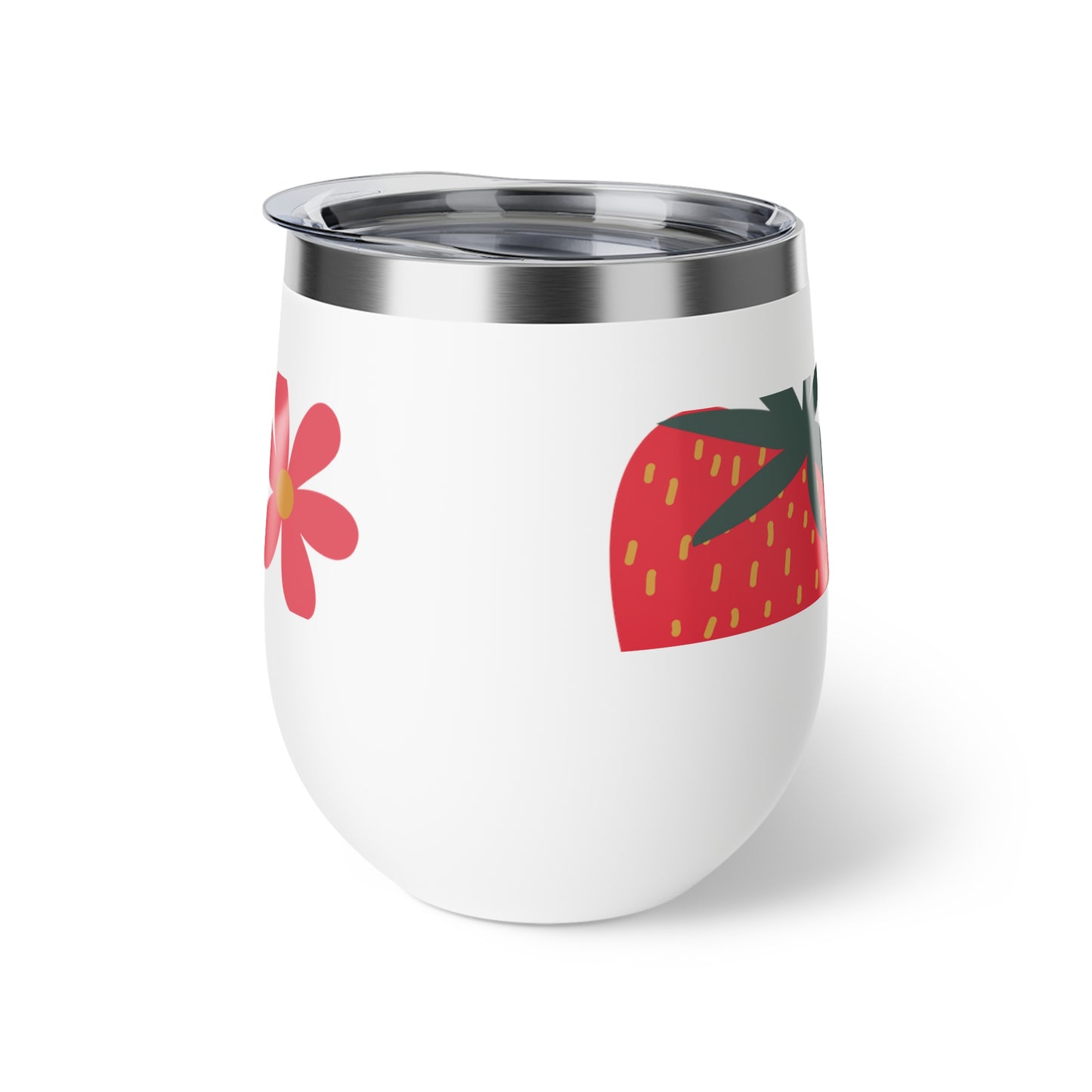 Cute Floral Insulated Cup - Perfect for Summer Picnics, Coffee Lovers, Gifts for Her, Beach Days, Outdoor Adventures