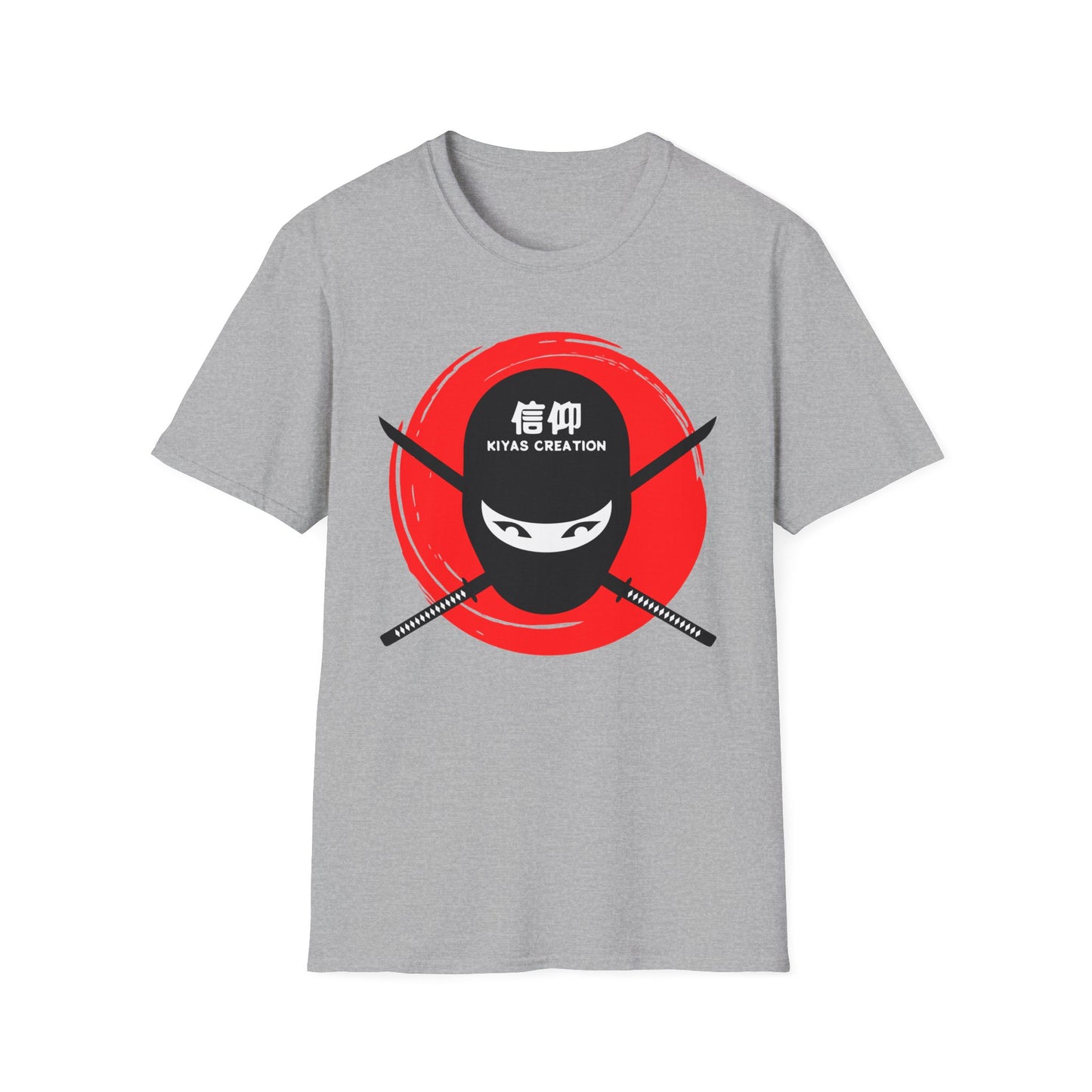 Ninja Inspired Unisex Softstyle T-Shirt, Cool Graphic Tee, Anime Clothing, Gift for Gamers, Casual Streetwear
