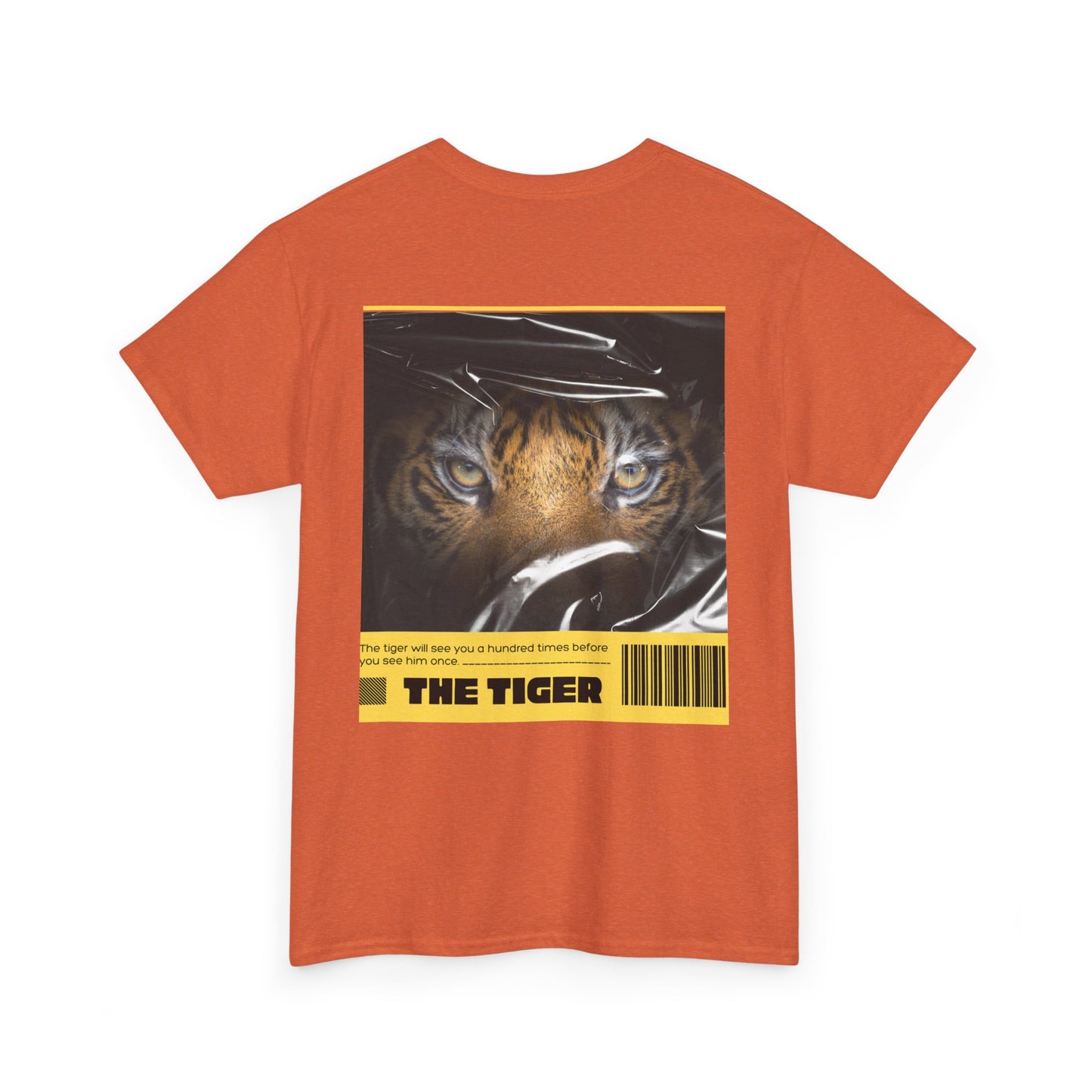 Fierce Tiger Graphic Tee, Unisex Cotton T-Shirt, Animal Lover Shirt, Wildlife Tee, Nature Enthusiast Gift