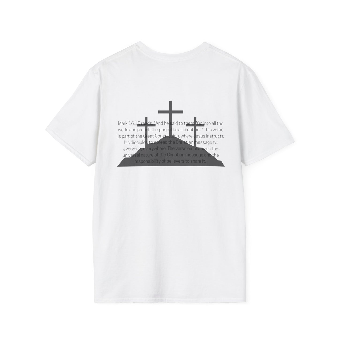 Spiritual Graphic Tee - Faith-Inspired Unisex Softstyle T-Shirt, Religious Apparel, Christian Gift, Inspirational Clothing, Church [...]