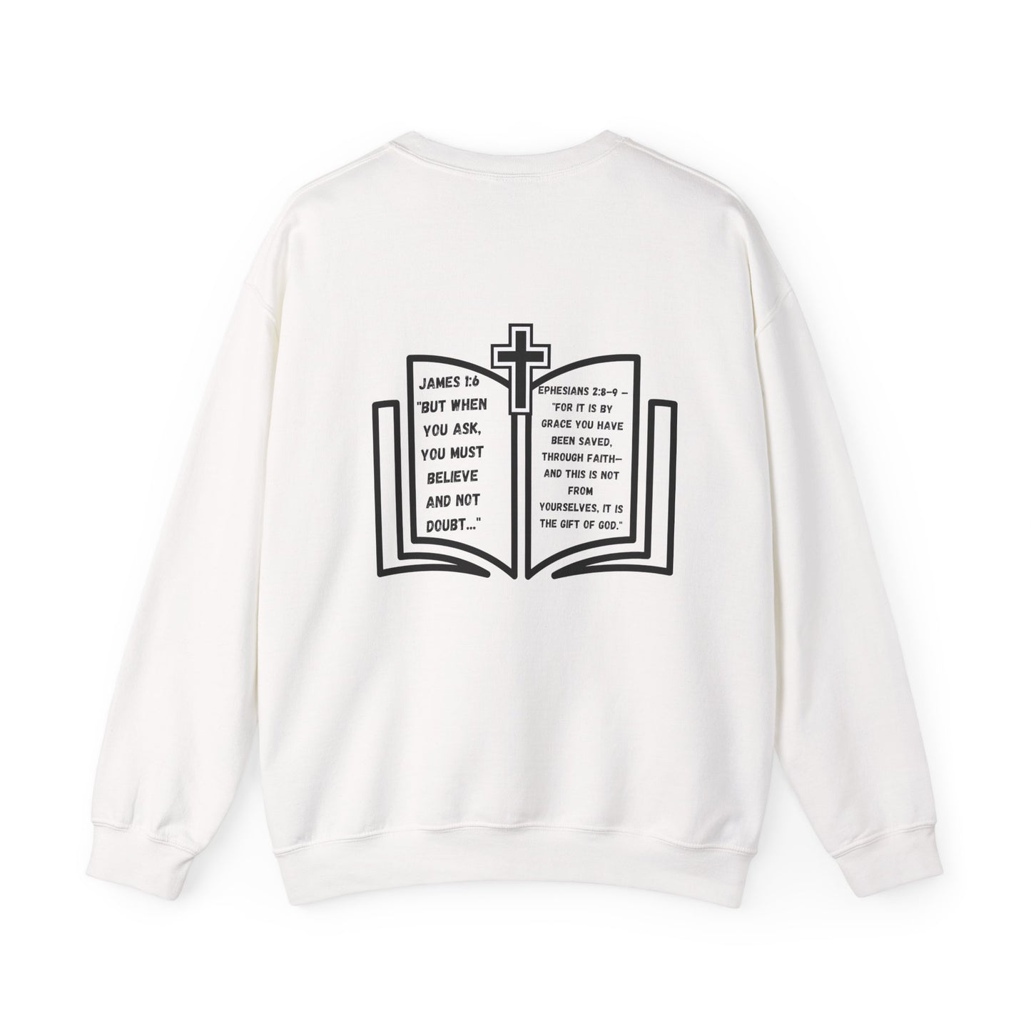 Faith-Inspired Unisex Crewneck Sweatshirt, Inspirational Sweatshirt, Religious Gift, Christian Apparel, Scripture Quote Sweatshirt, [...]