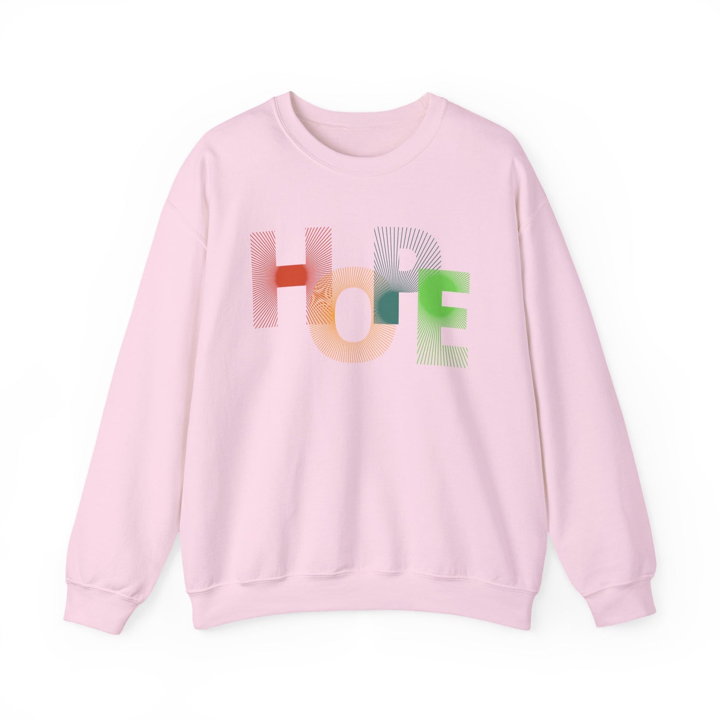 Unisex Hope Sweatshirt, Cozy Crewneck, Gift for Her/Him, Inspirational Apparel, Perfect for Spring