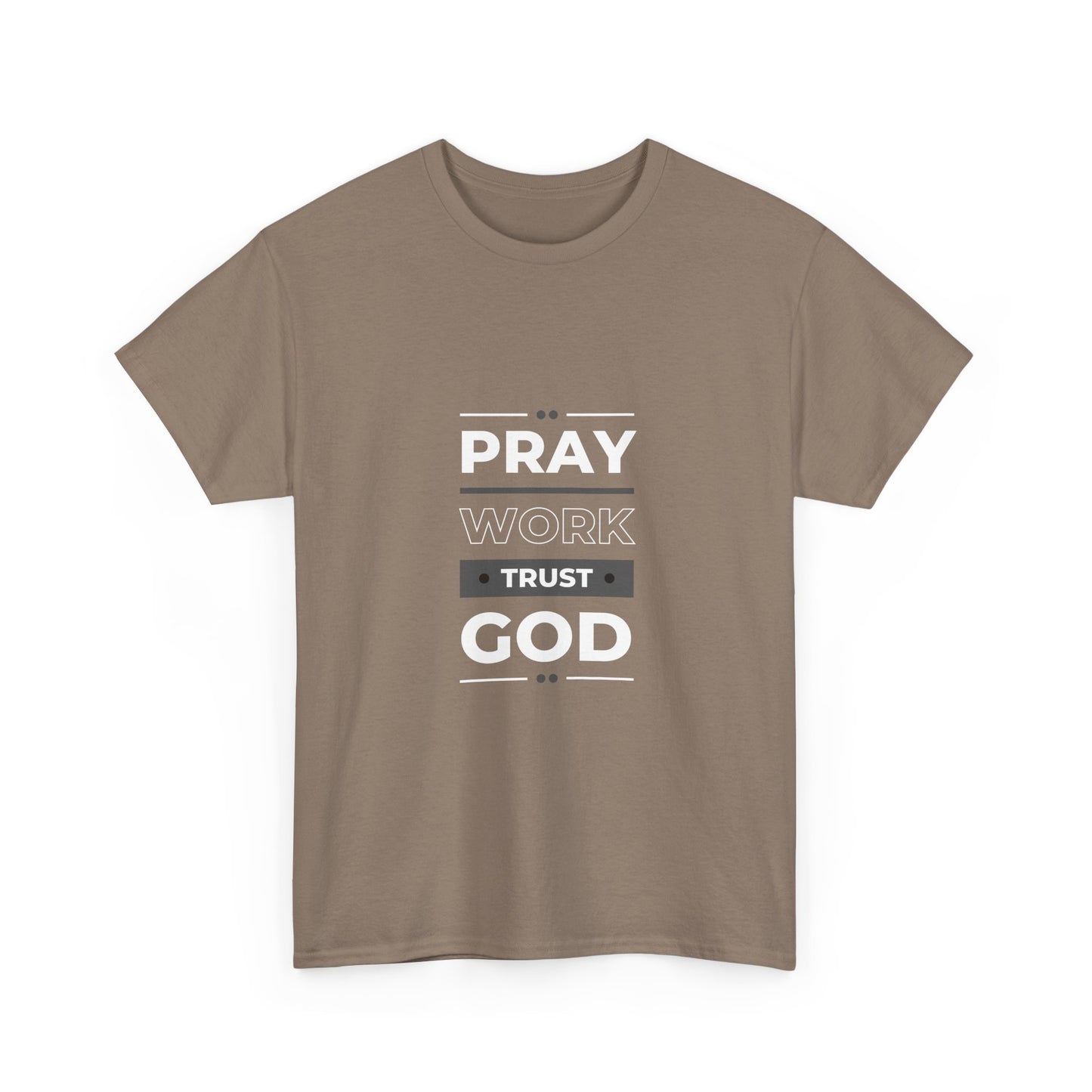 Inspirational Unisex Heavy Cotton Tee - Perfect for Faith, Motivation, Casual Wear, Gifts, Spirituality