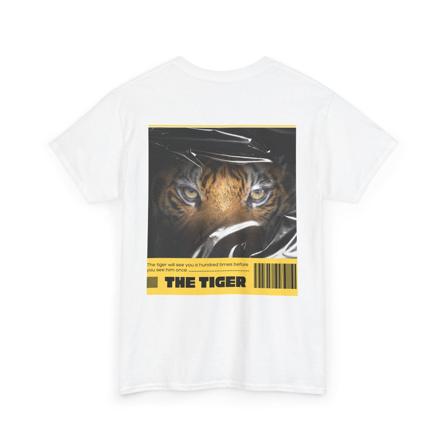 Fierce Tiger Graphic Tee, Unisex Cotton T-Shirt, Animal Lover Shirt, Wildlife Tee, Nature Enthusiast Gift