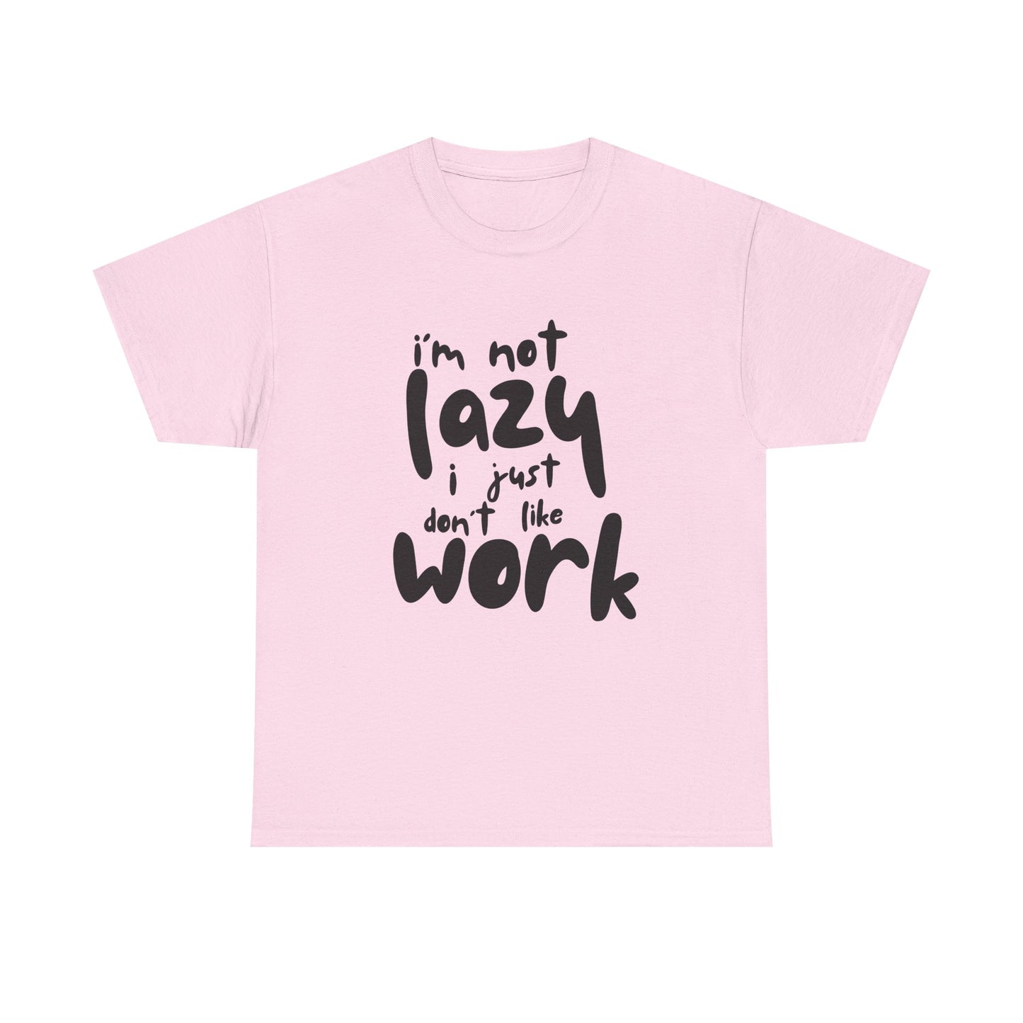 Lazy Humor Unisex Cotton Tee – Perfect for Casual Wear, Gifts, Lazy Days, and Everyday Laughs, Fun Quotes T-shirt, Relaxed Style Tee