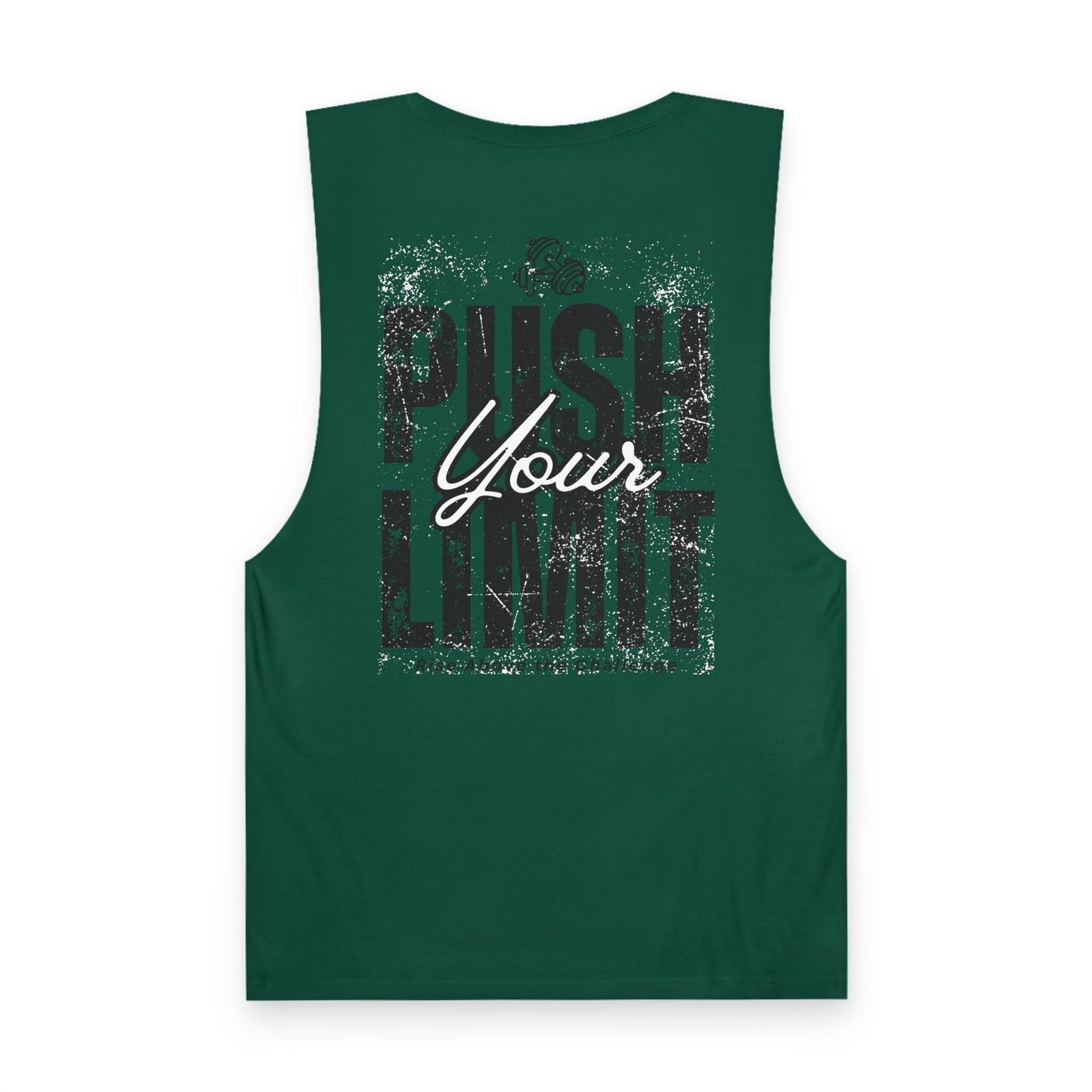 Unisex Fitness Tank - Push Your Limit Workout Shirt, Gym Apparel, Athletic Wear, Motivational Tank Top, Perfect for Training or Gifts