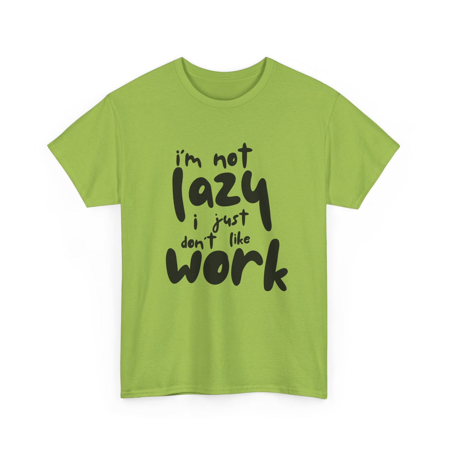 Lazy Humor Unisex Cotton Tee – Perfect for Casual Wear, Gifts, Lazy Days, and Everyday Laughs, Fun Quotes T-shirt, Relaxed Style Tee